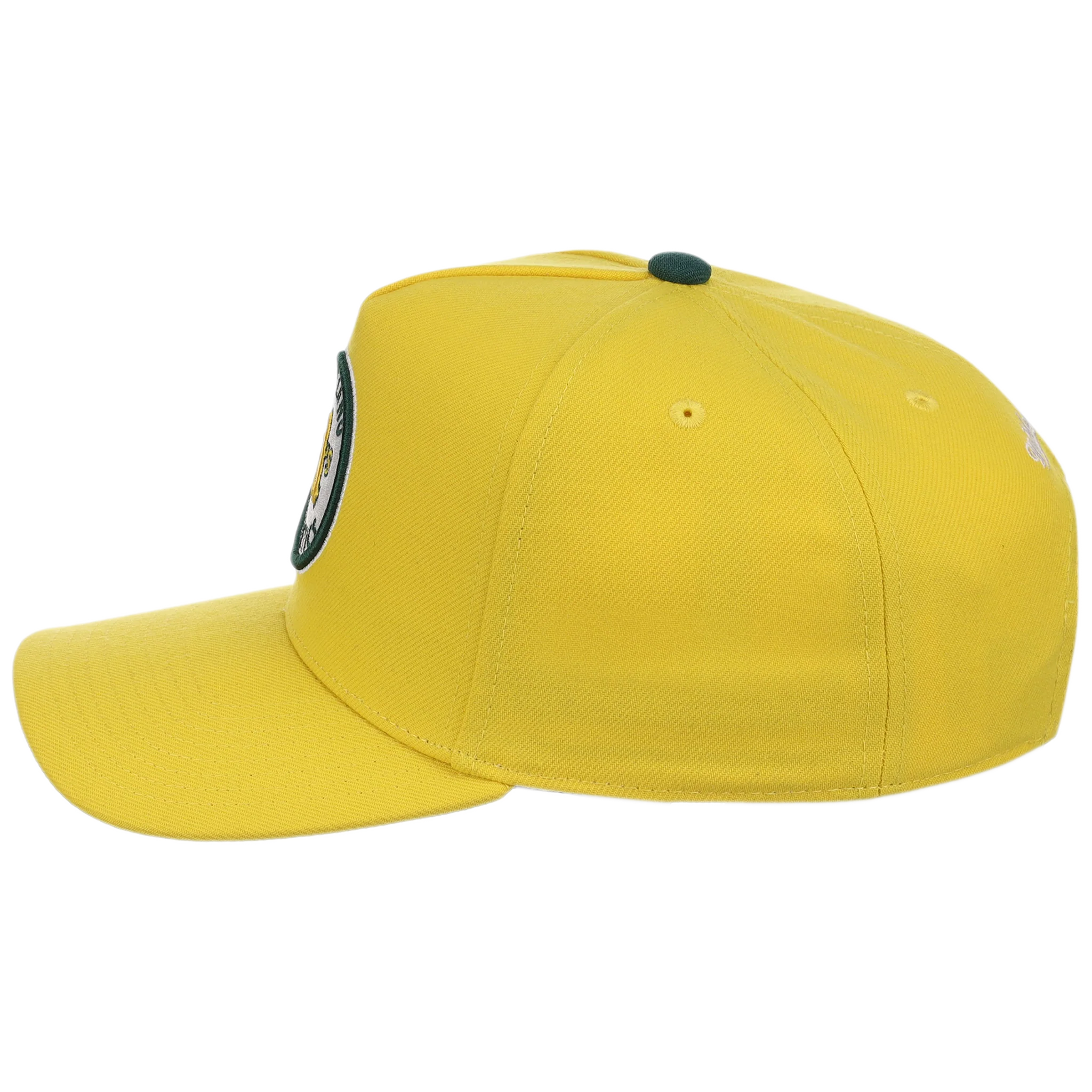 Oakland Athletics Mitchell & Ness MLB 'Era Flip' Heritage Series Pro Pinch - Yellow/Yellow - Image 6