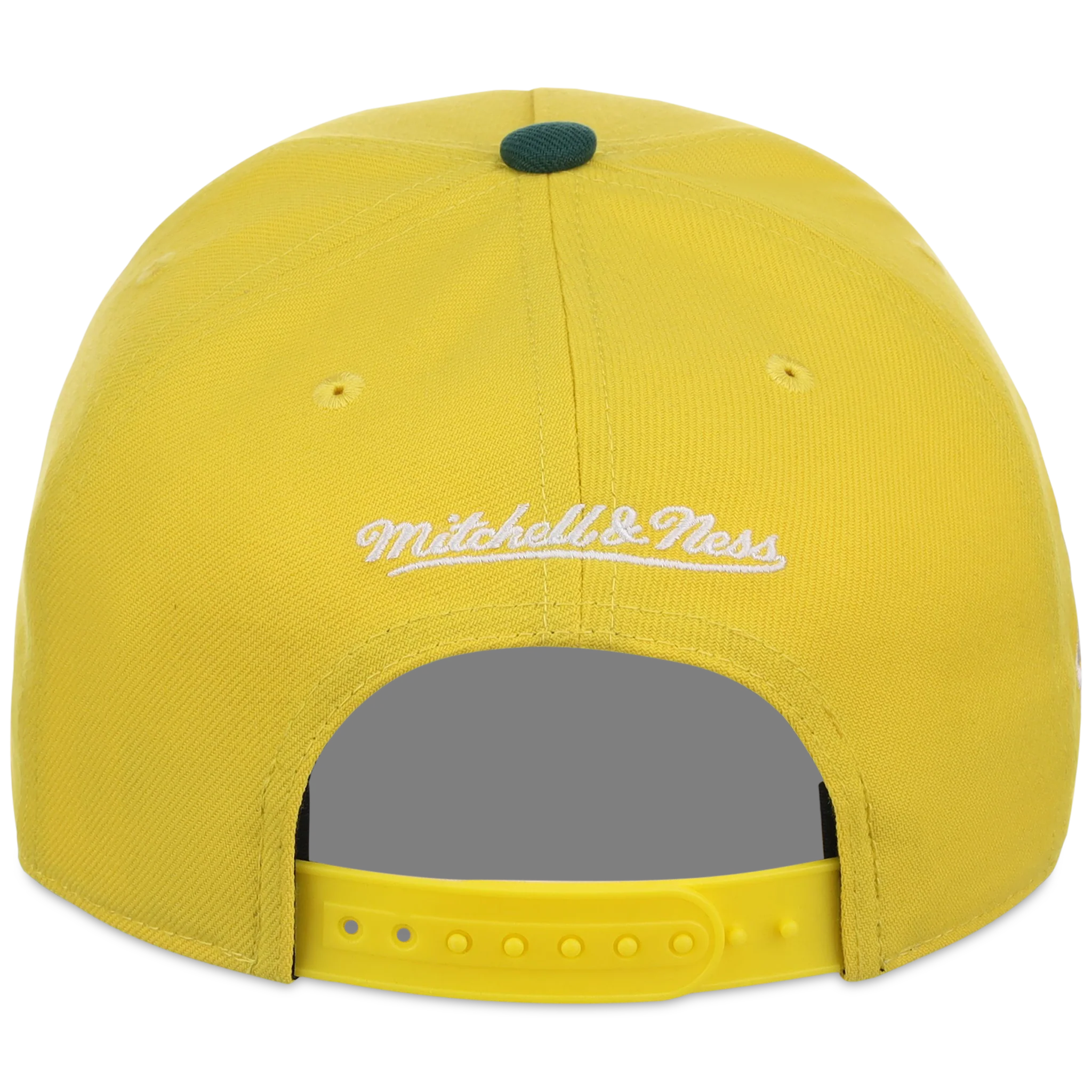 Oakland Athletics Mitchell & Ness MLB 'Era Flip' Heritage Series Pro Pinch - Yellow/Yellow - Image 7