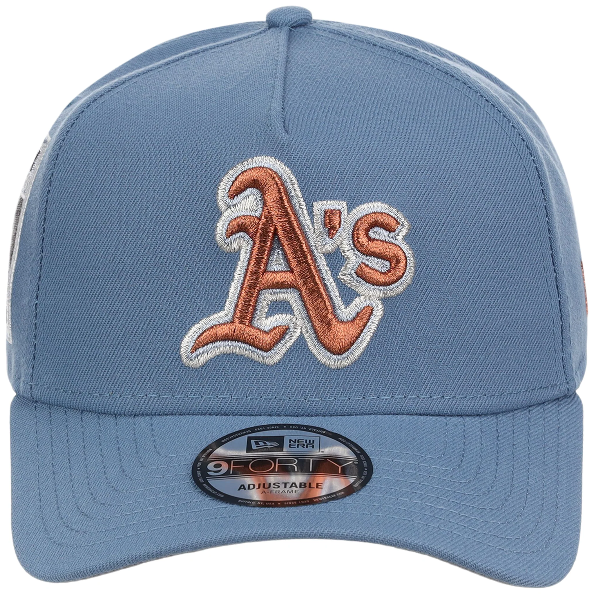 Oakland Athletics MLB Faded Blue New Era 9FORTY - Image 5