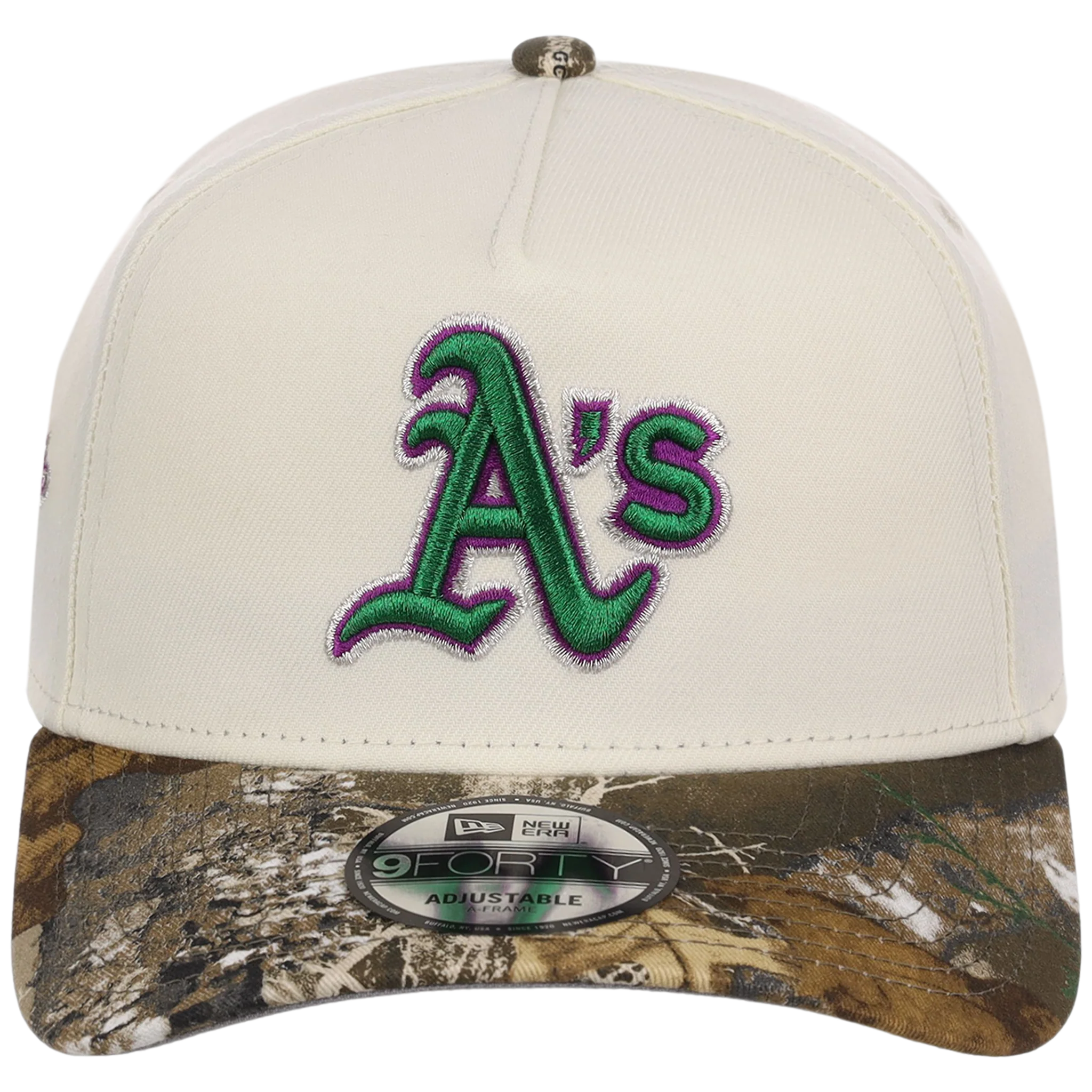 Oakland Athletics MLB Purple Trees New Era 9FORTY - Image 5