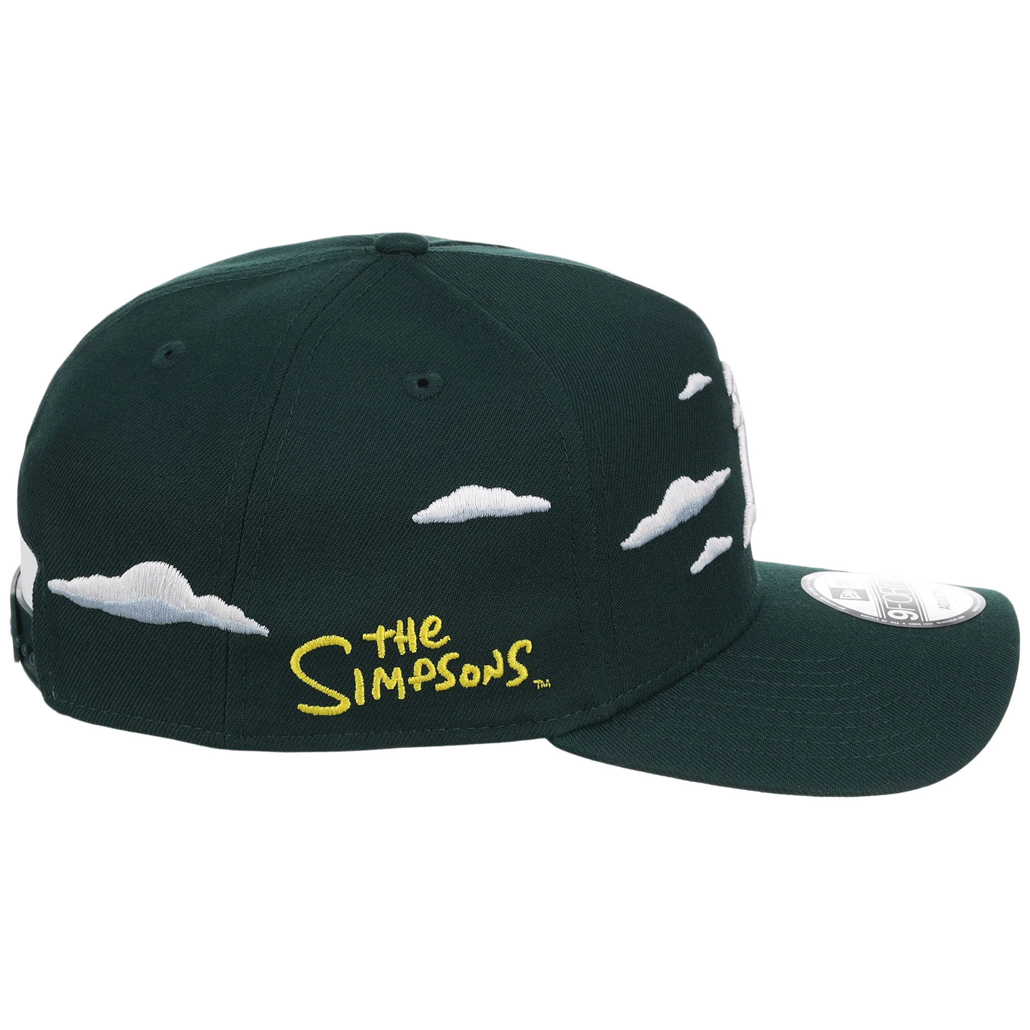 Oakland Athletics MLB Simpsons 'Clouds' New Era 9FORTY - Image 3