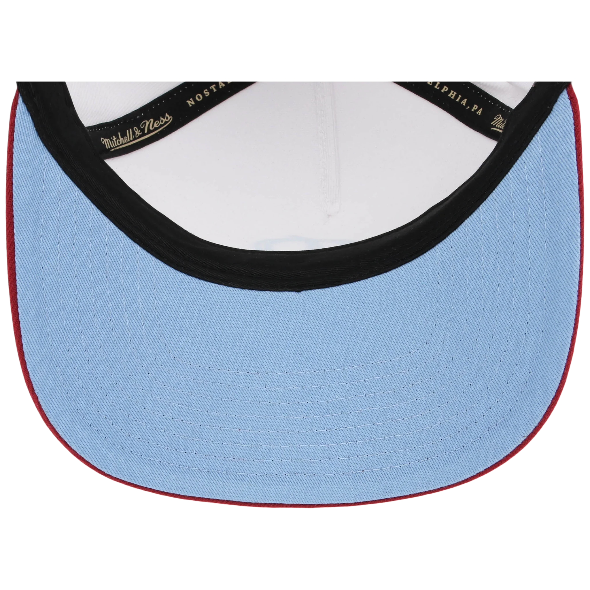 Philadelphia Phillies Mitchell & Ness MLB 'Era Flip' Heritage Series Pro Pinch - White/Maroon - Image 2
