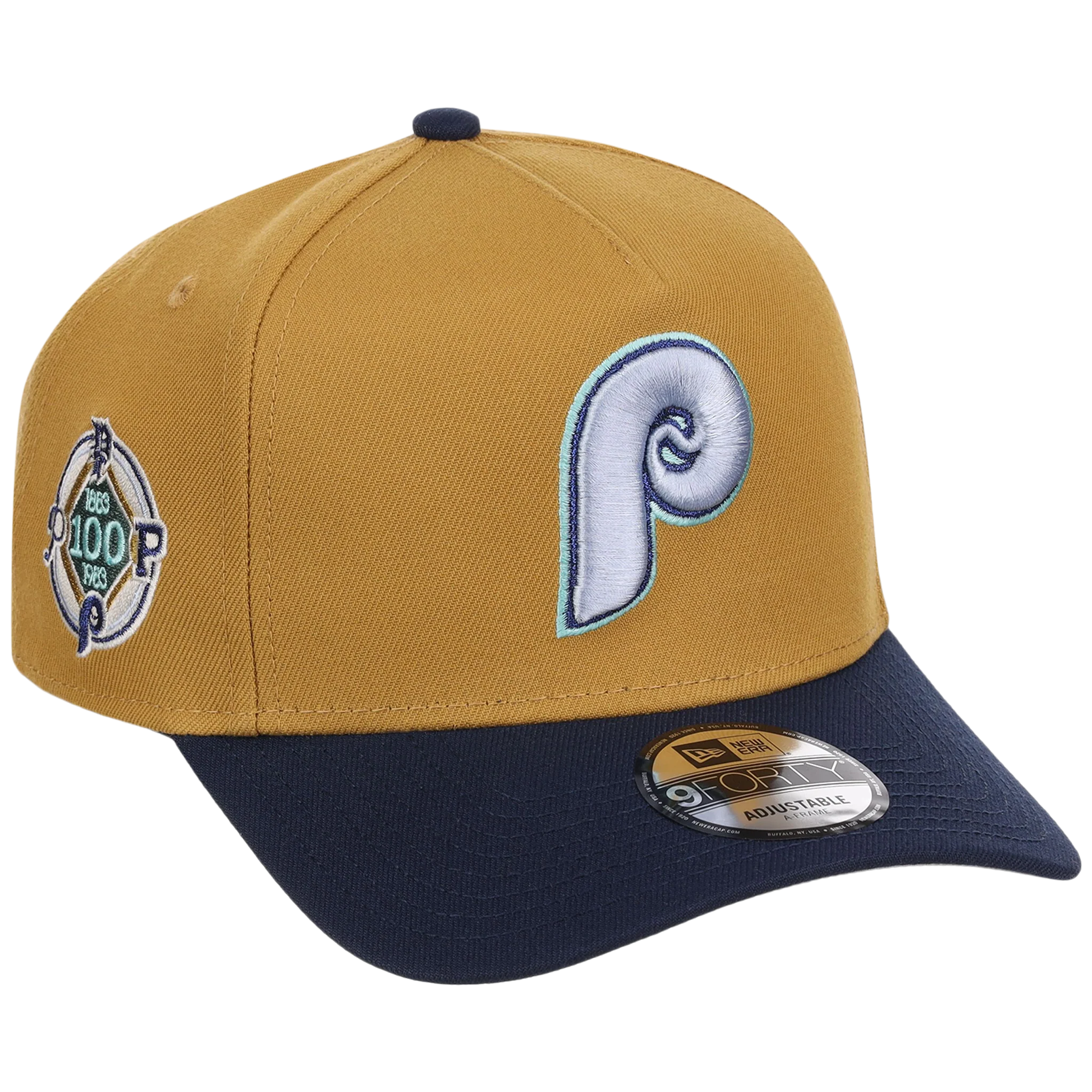 Philadelphia Phillies MLB Dusted Navy New Era 9FORTY
