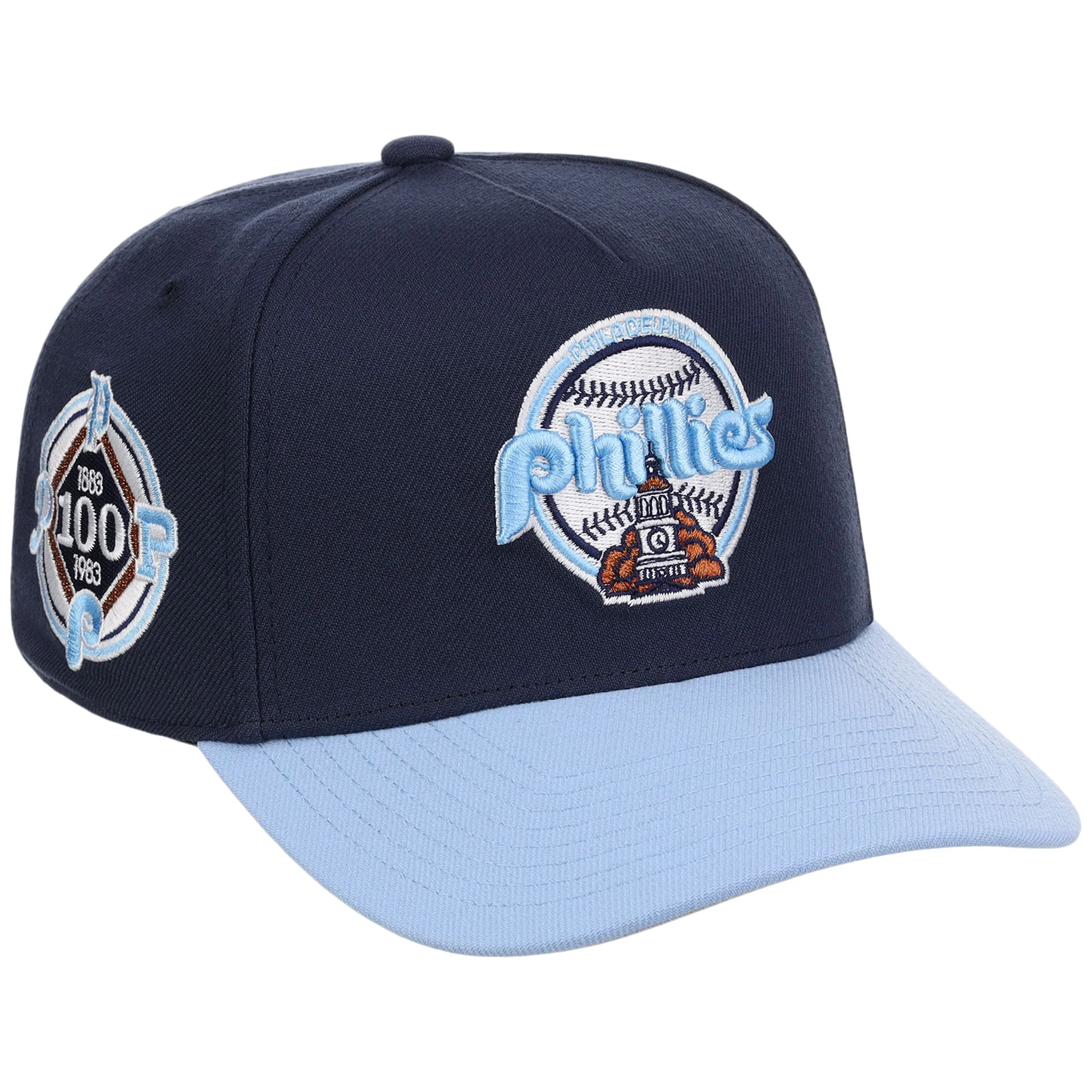 Philadelphia Phillies MLB Ocean Sky Mitchell & Ness Pro Pinch