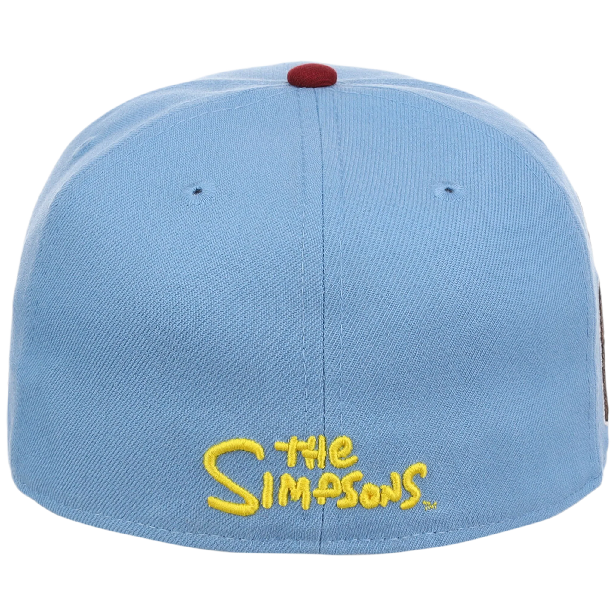 Philadelphia Phillies MLB Simpsons Localized New Era 59FIFTY - Hoagie - Sky/Maroon - Image 7