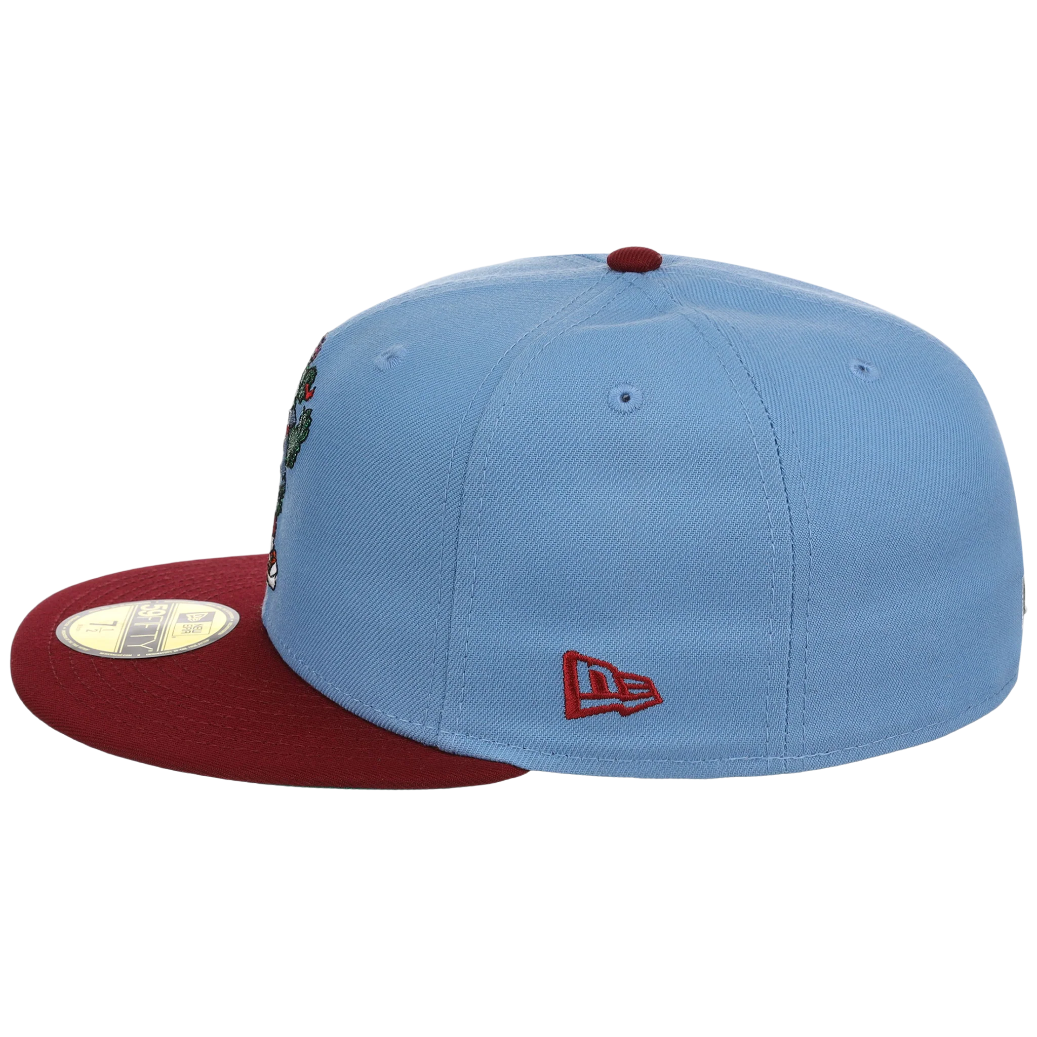 Philadelphia Phillies Philly Crown the City - Fanatic New Era 59FIFTY (Sky/Maroon) - Image 6