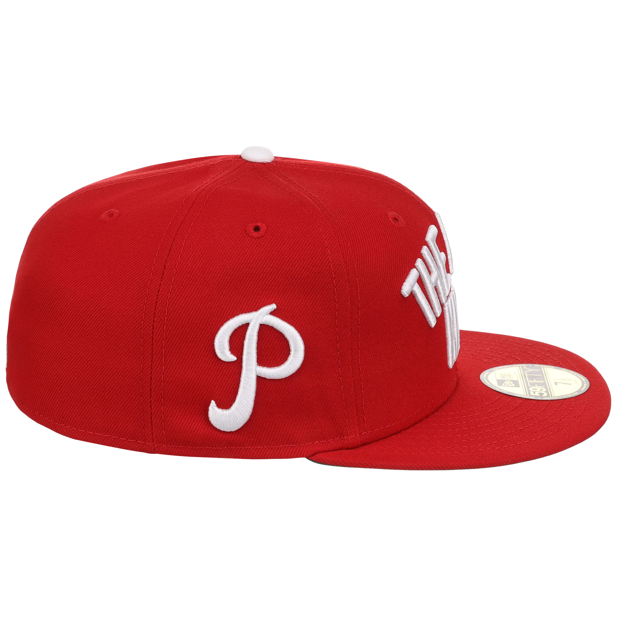 Philadelphia Phillies Philly Crown the City - Whiz Kids New Era 59FIFTY (Red/Red) - Image 3