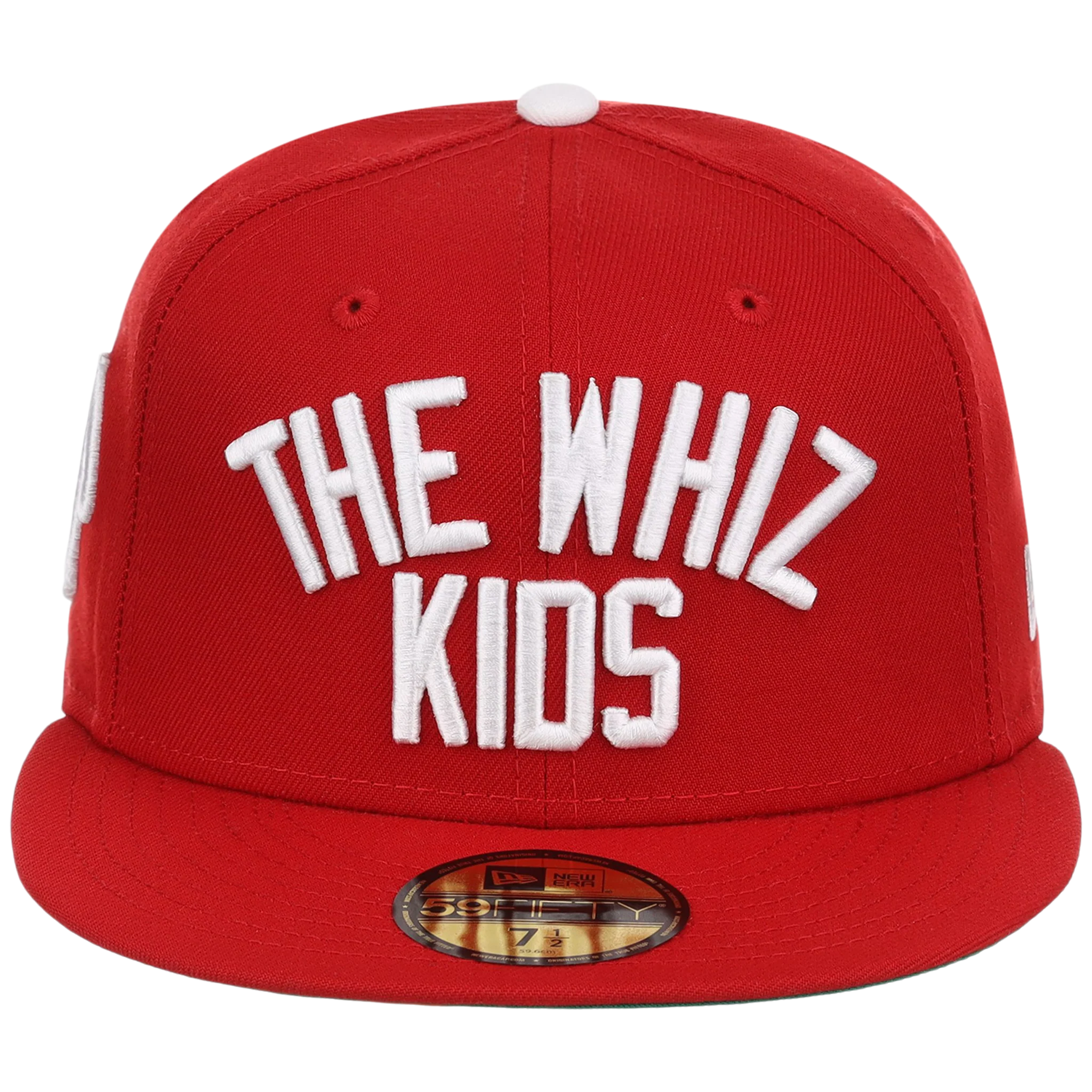 Philadelphia Phillies Philly Crown the City - Whiz Kids New Era 59FIFTY (Red/Red) - Image 5