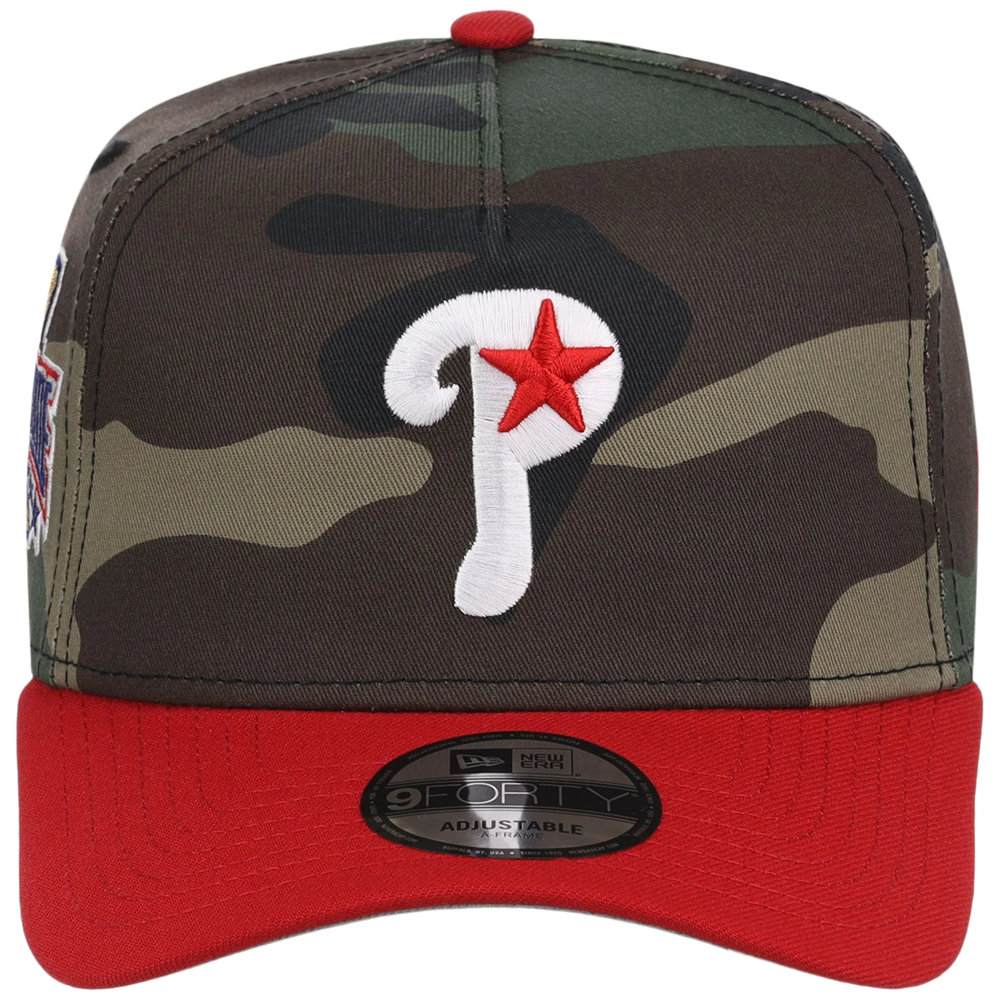 Philadelphia Phillies MLB Woodland Contrast New Era 9FORTY - Image 5