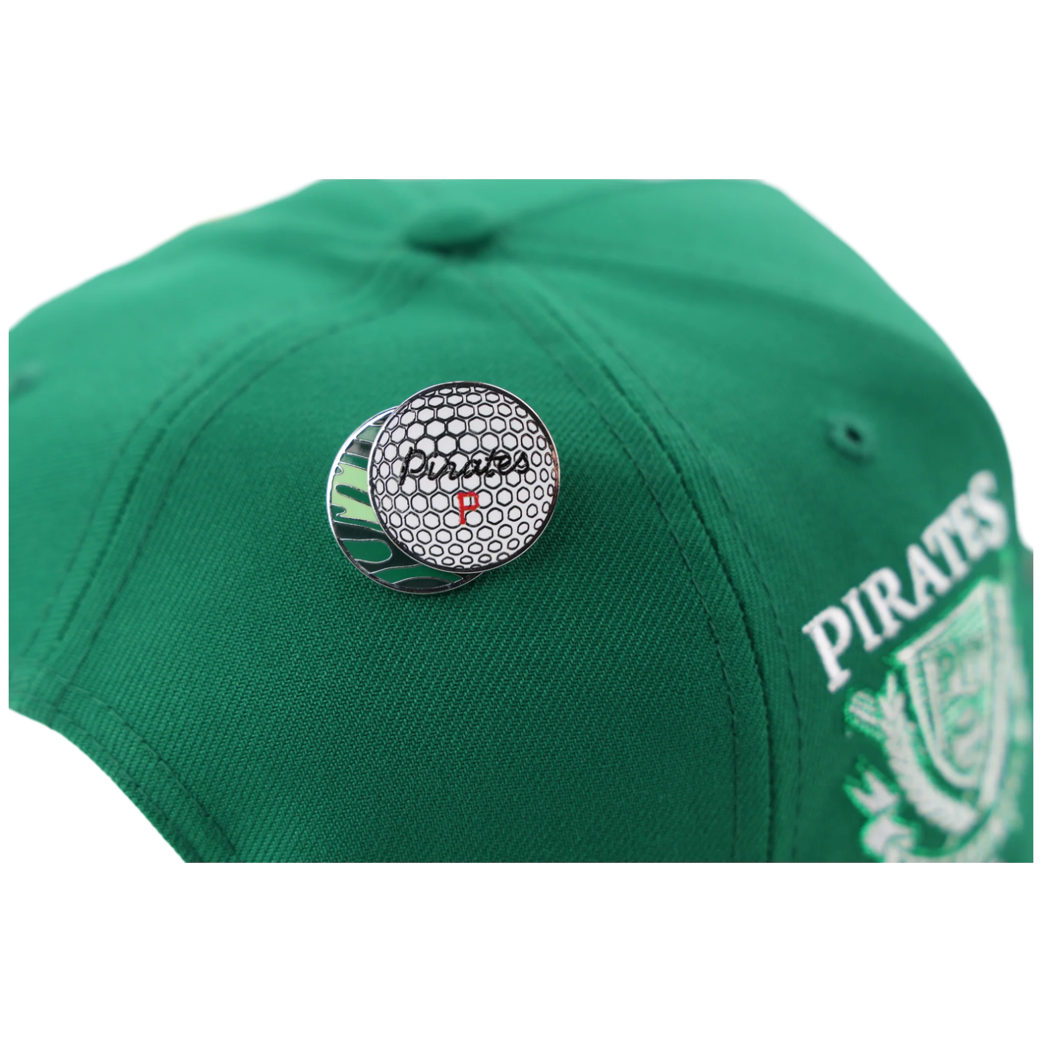 Pittsburgh Pirates MLB Augusta Bloom New Era 9FORTY w/ Golf Pin - Image 2