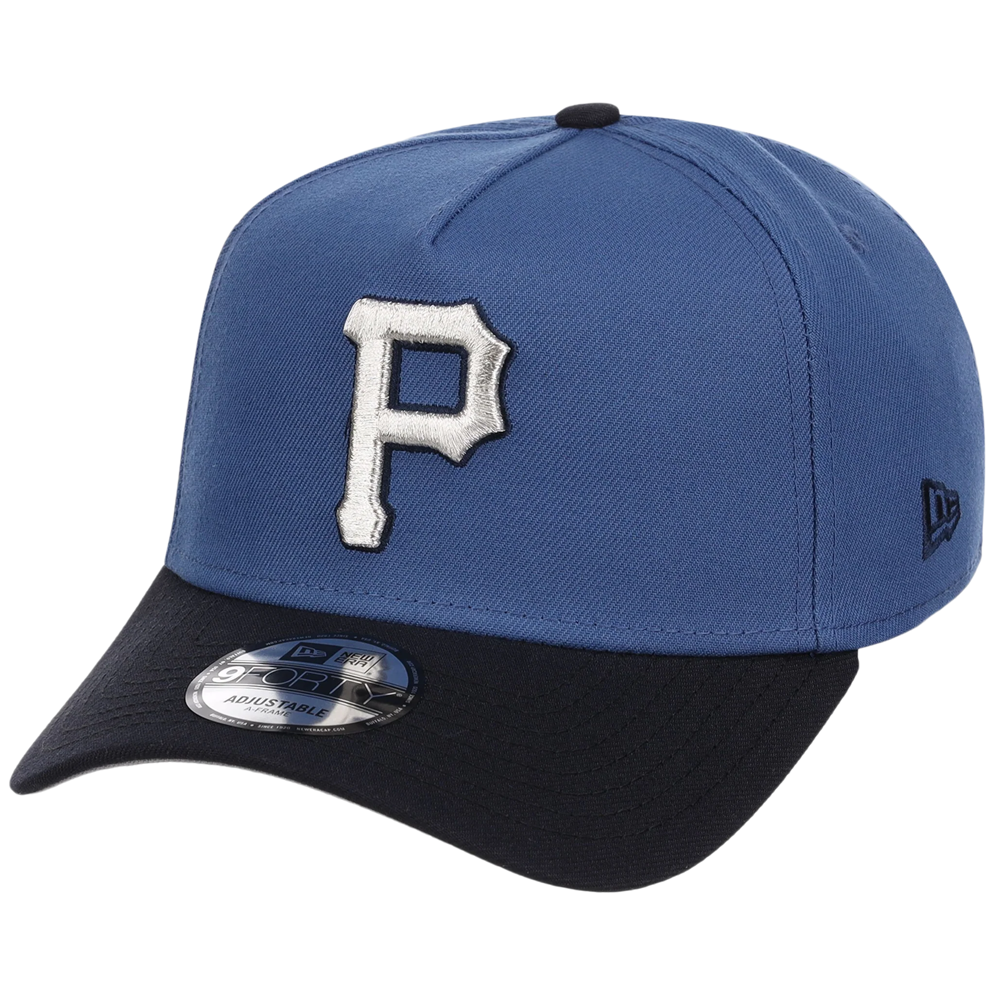 Pittsburgh Pirates MLB Indigo Navy New Era 9FORTY - Image 4