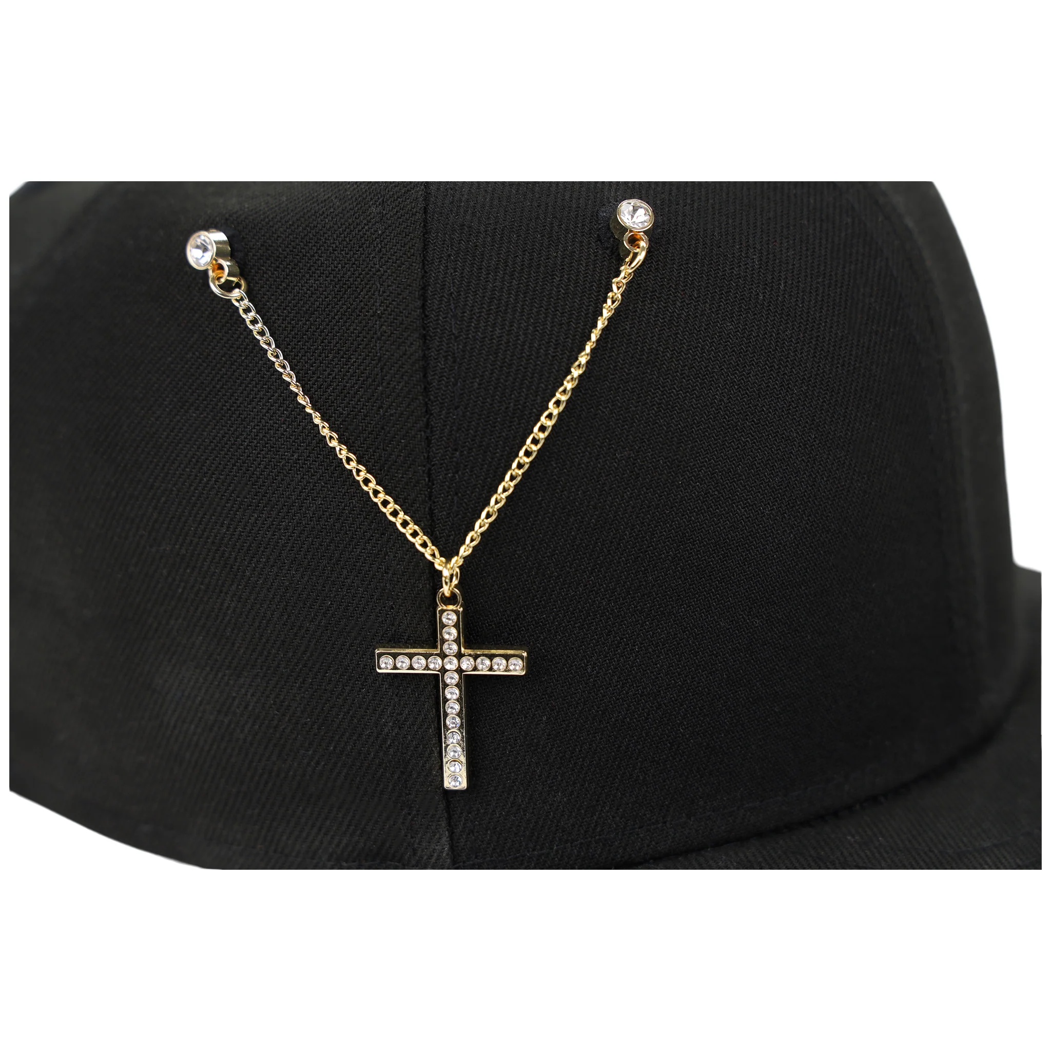 Rhinestone Cross Chain - Image 3