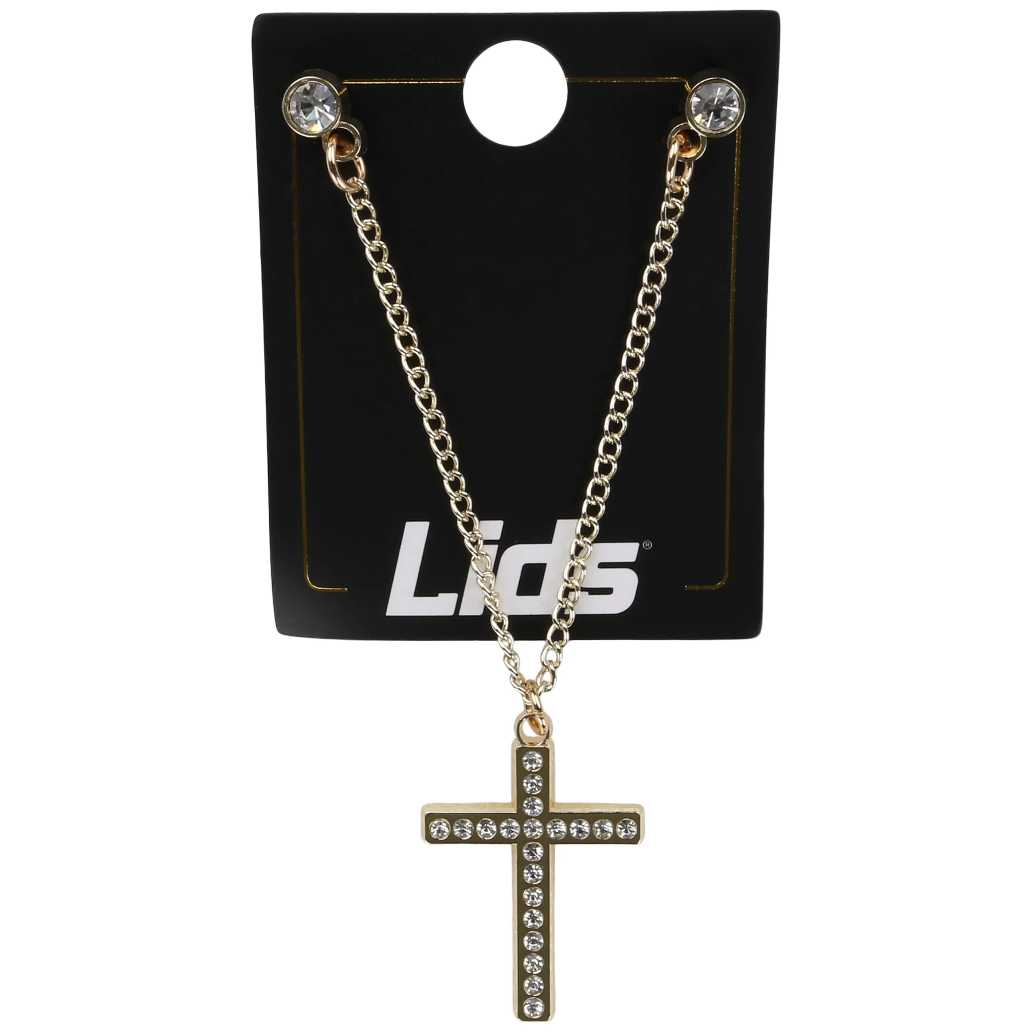 Rhinestone Cross Chain - Image 4