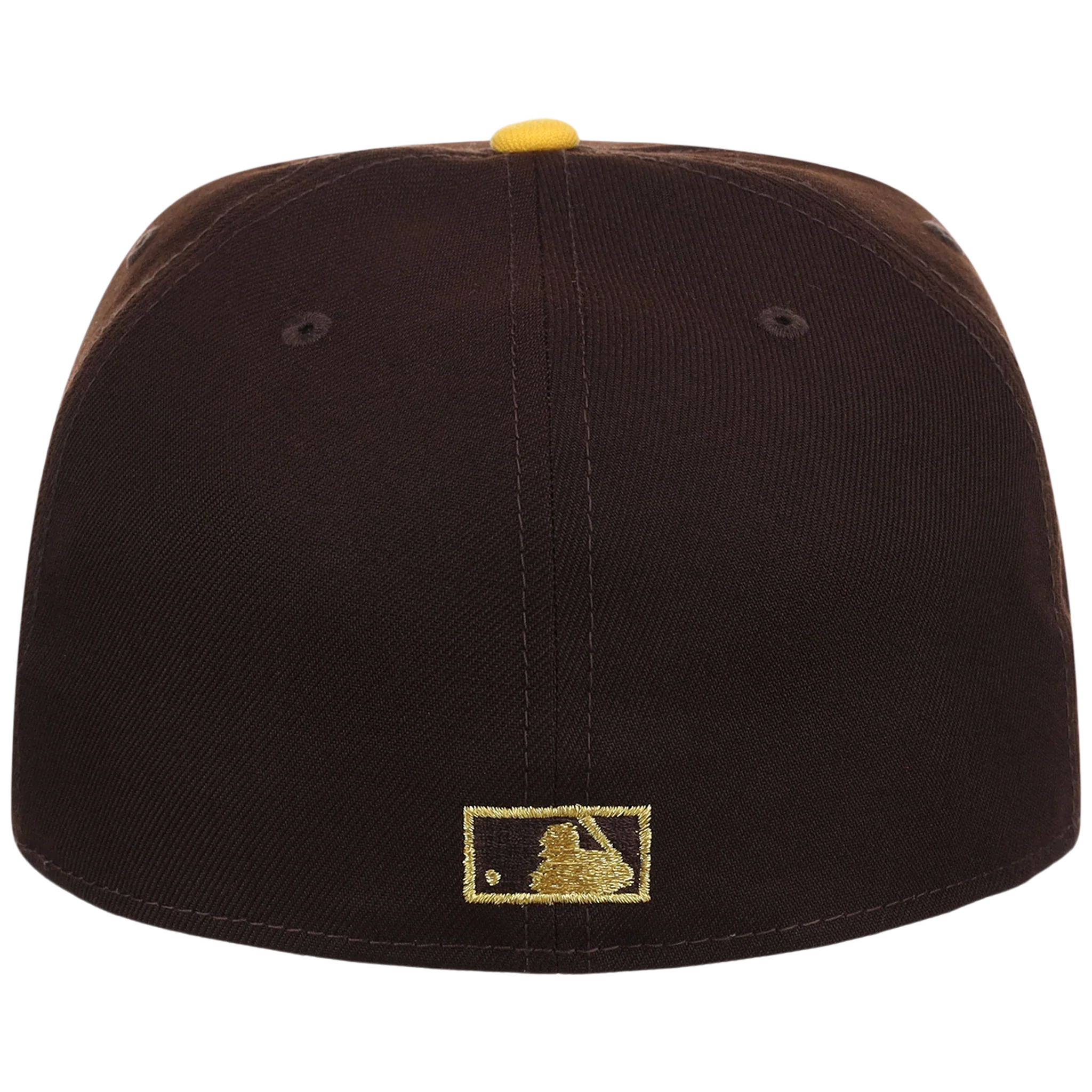 San Diego Padres Friday Flux New Era 59FIFTY (Dark Brown/Yellow) - Image 7