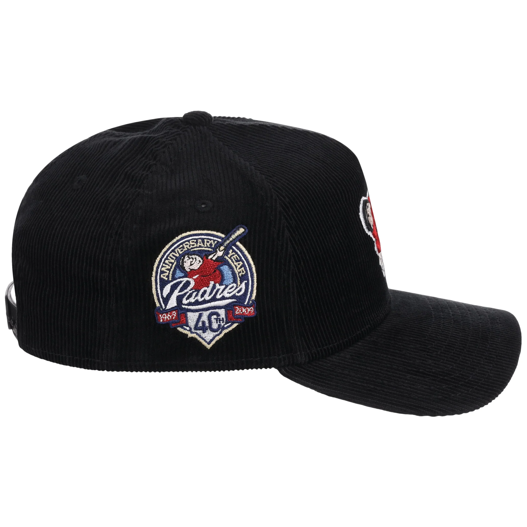 San Diego Padres MLB Black Cord New Era 9FORTY - Image 3
