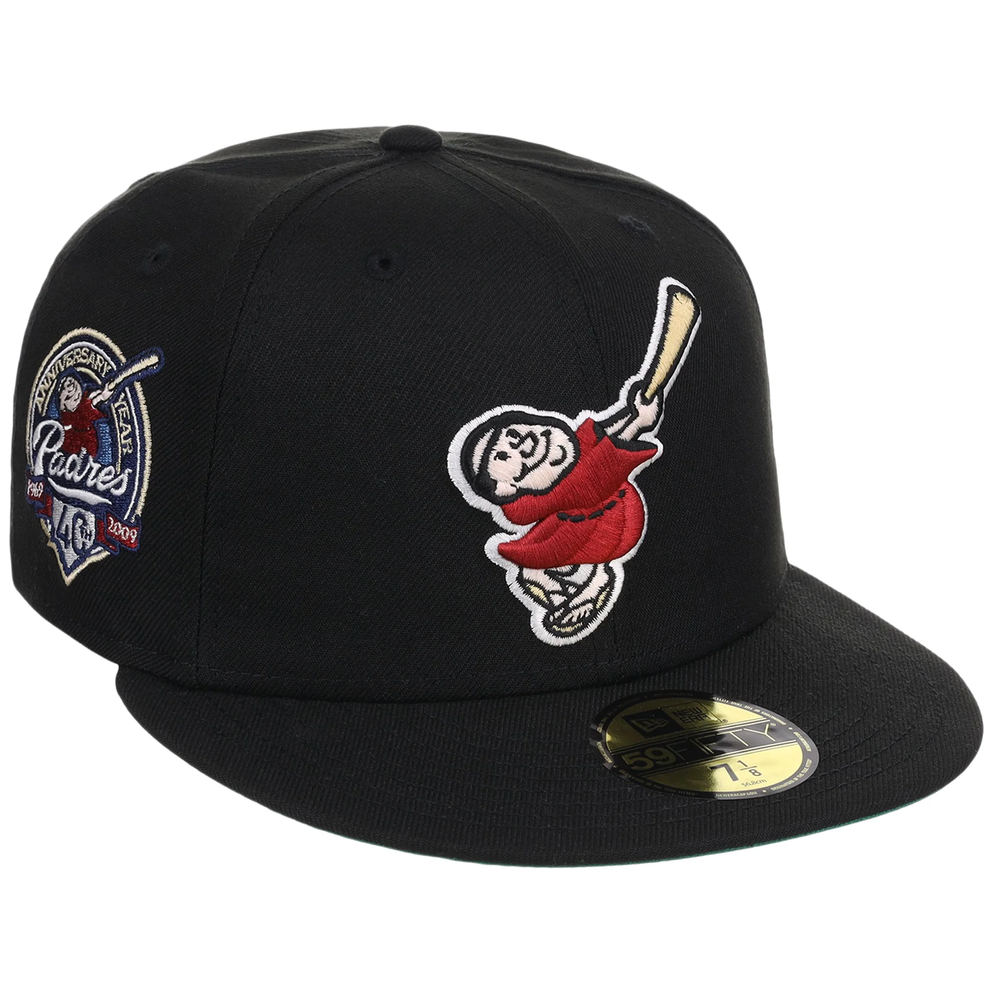 San Diego Padres MLB Black Dome New Era 59FIFTY