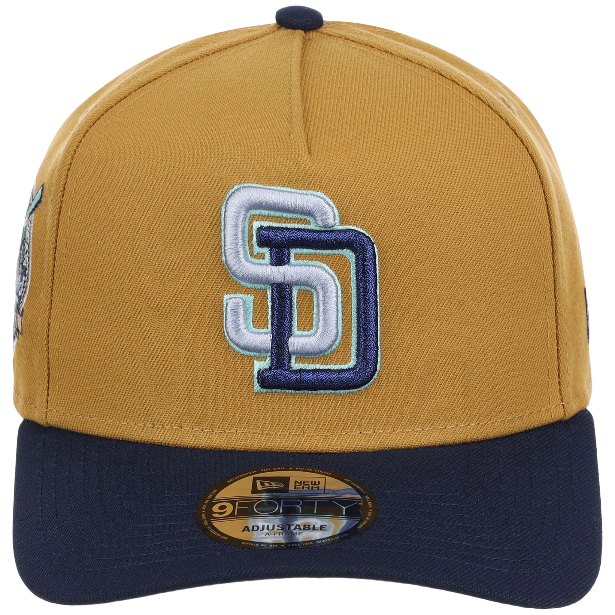 San Diego Padres MLB Dusted Navy New Era 9FORTY - Image 5