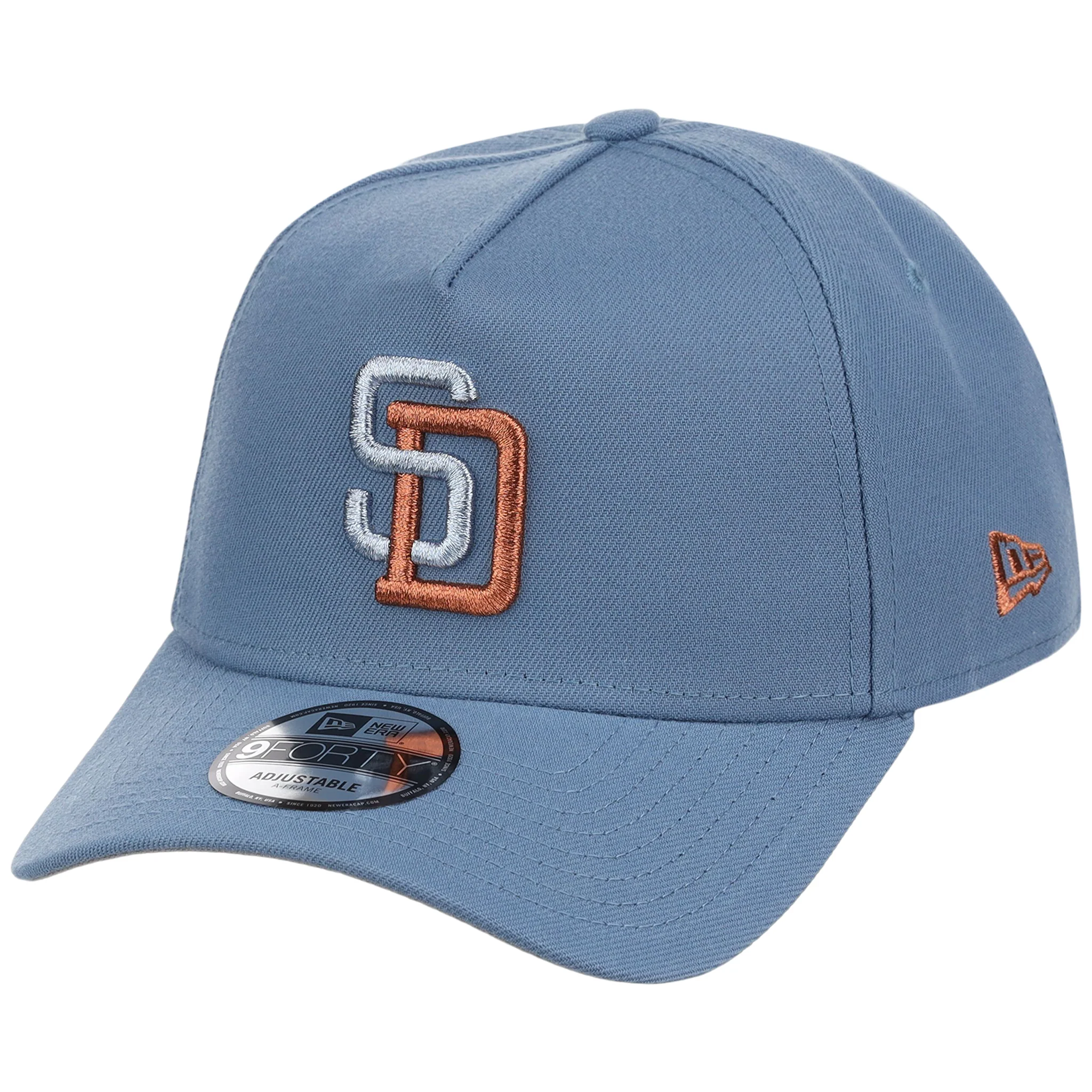 San Diego Padres MLB Faded Blue New Era 9FORTY - Image 4