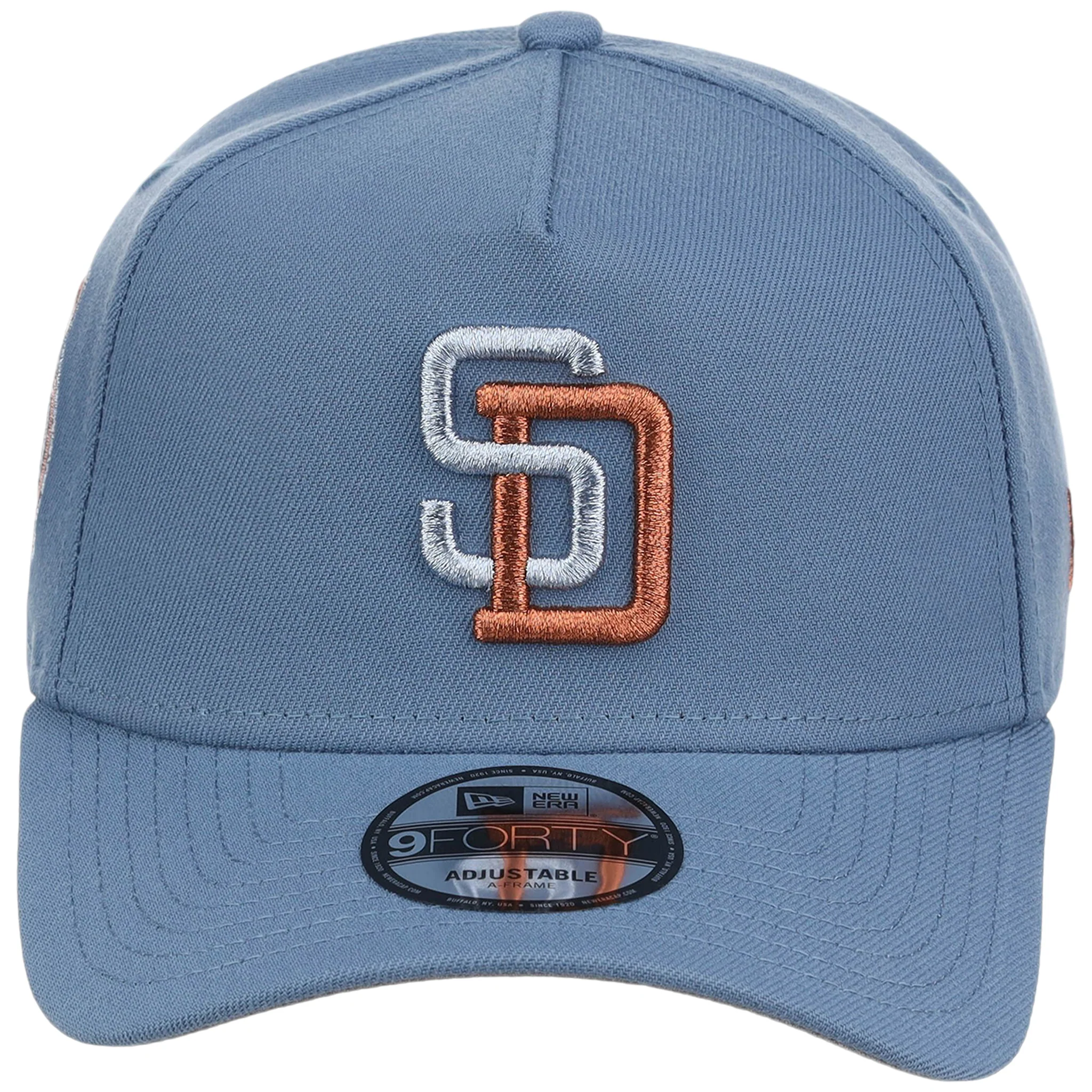 San Diego Padres MLB Faded Blue New Era 9FORTY - Image 5