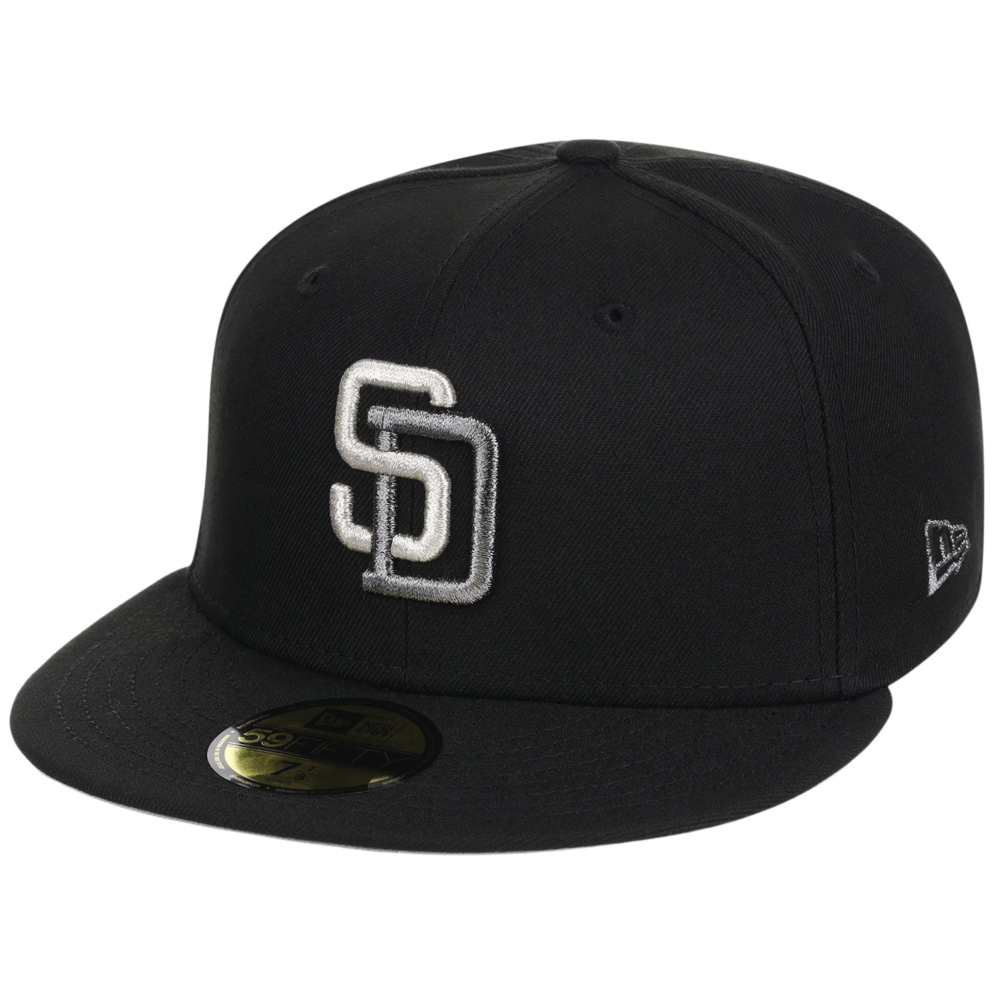 San Diego Padres MLB Liquid Titanium New Era 59FIFTY - Image 4