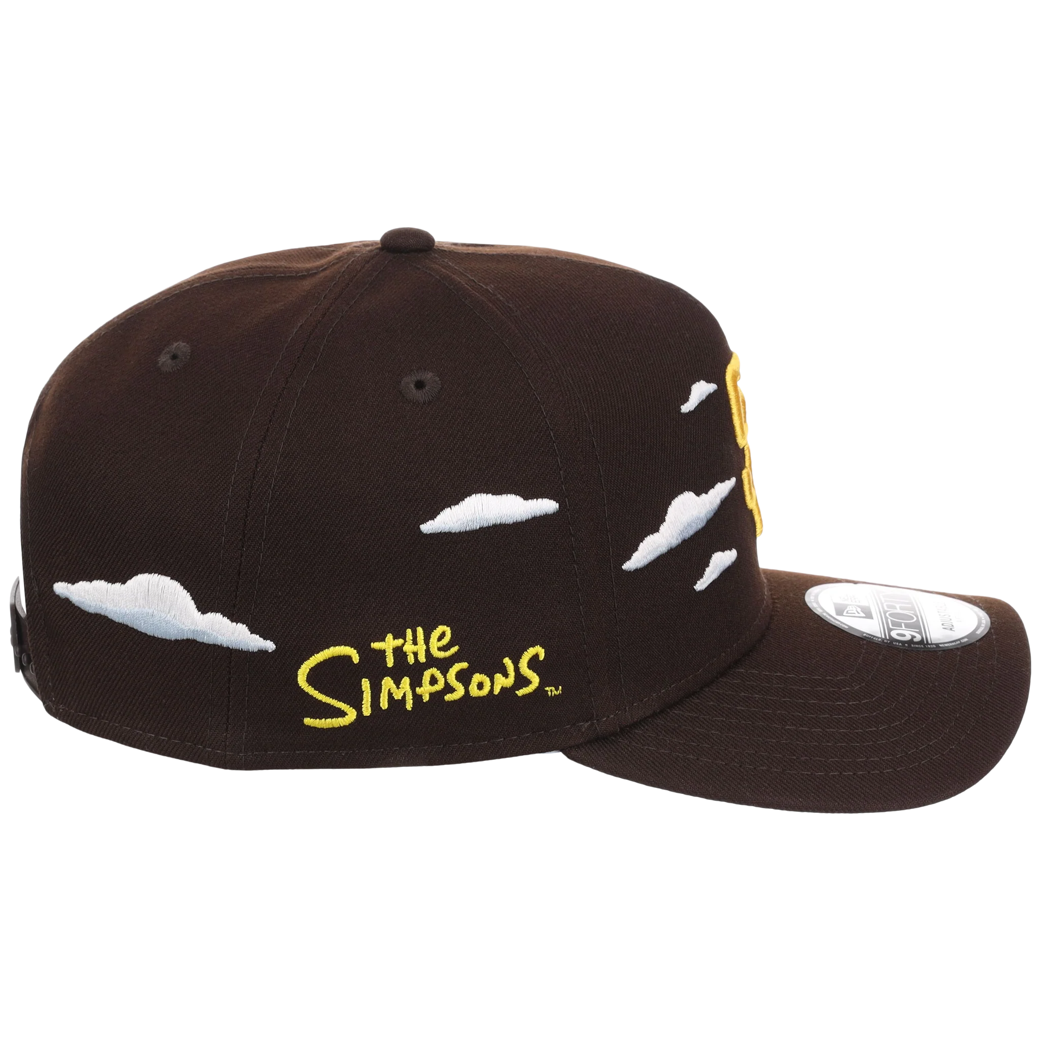 San Diego Padres MLB Simpsons 'Clouds' New Era 9FORTY - Image 3