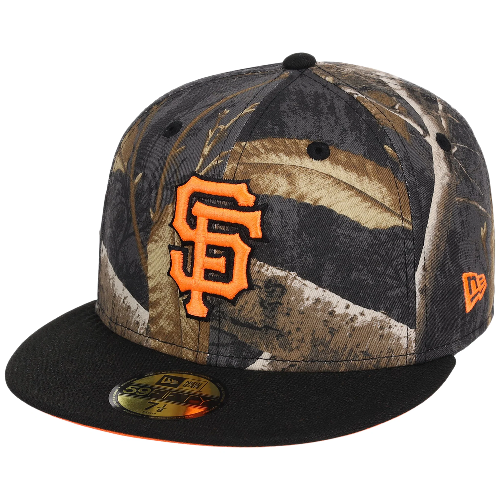 San Francisco Giants MLB Black Realtree 'Flame' New Era 59FIFTY - Image 4