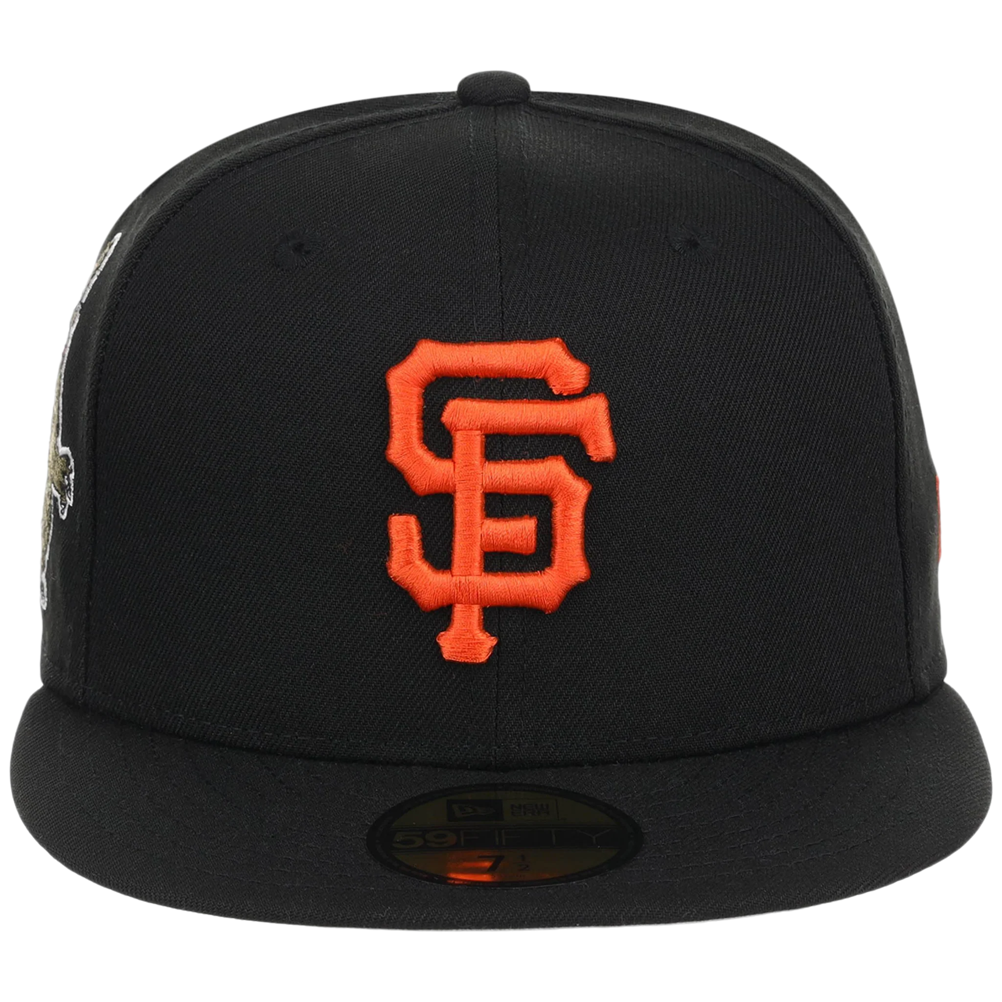 San Francisco Giants MLB Simpsons Localized New Era 59FIFTY - Dino - Black/Black - Image 5