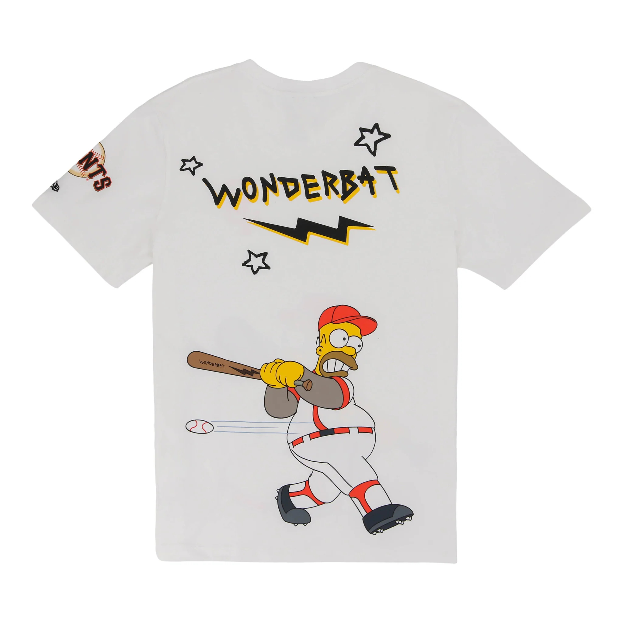 San Francisco Giants MLB Simpsons 'Wonderbat' New Era T-Shirt - Image 2