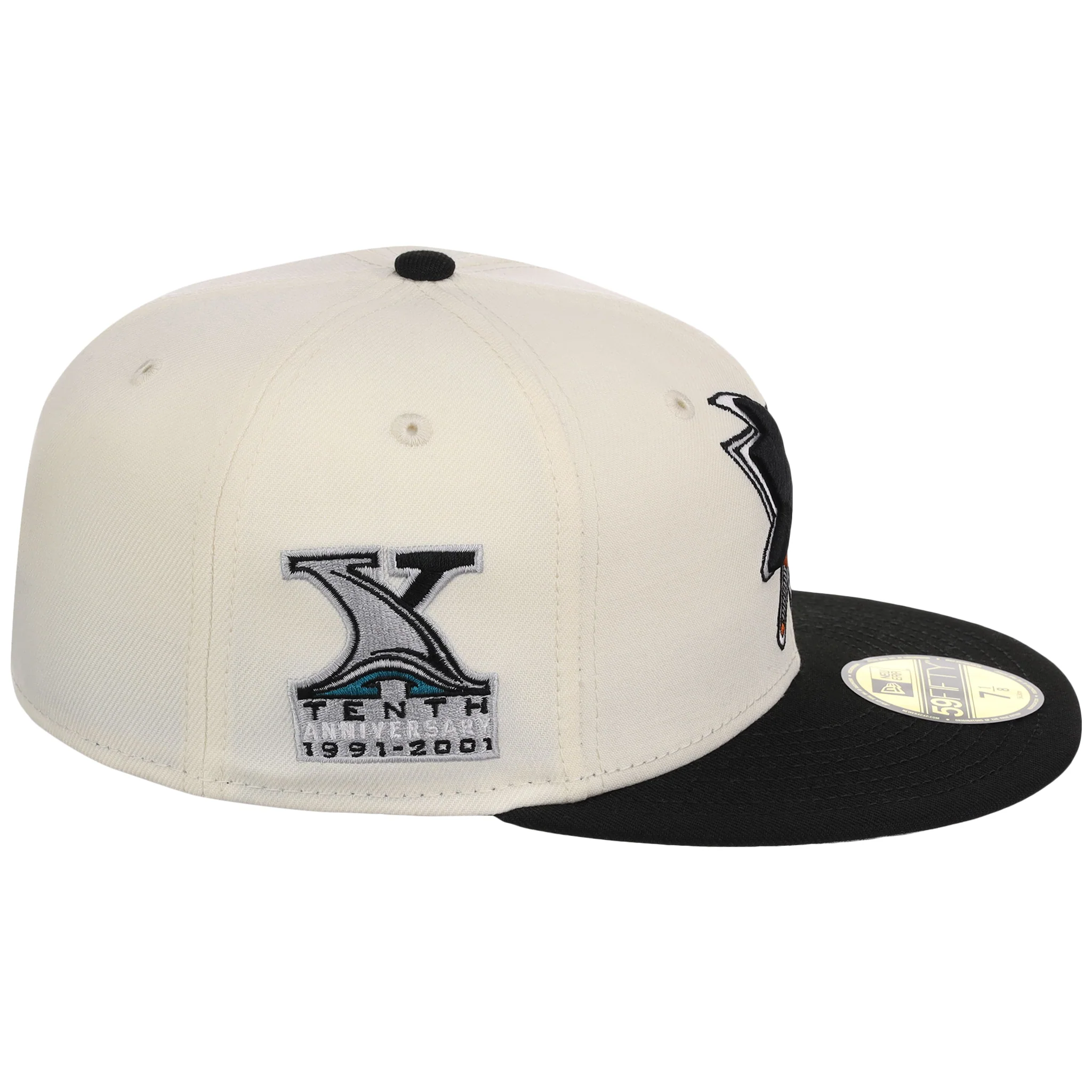 SAN JOSE SHARKS NHL CHROME OTC NEW ERA 59FIFTY - Image 3