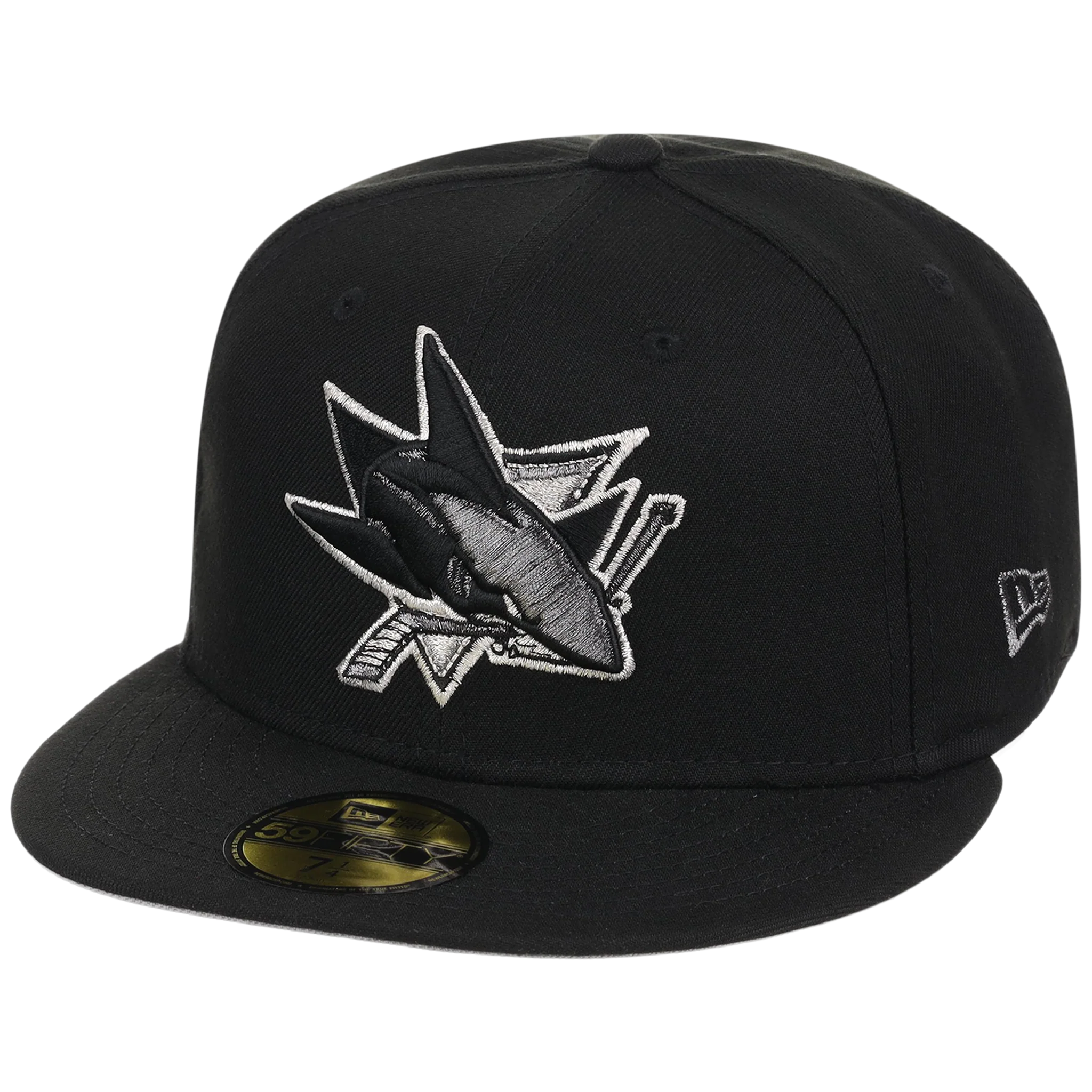 San Jose Sharks NHL Liquid Titanium New Era 59FIFTY - Image 4