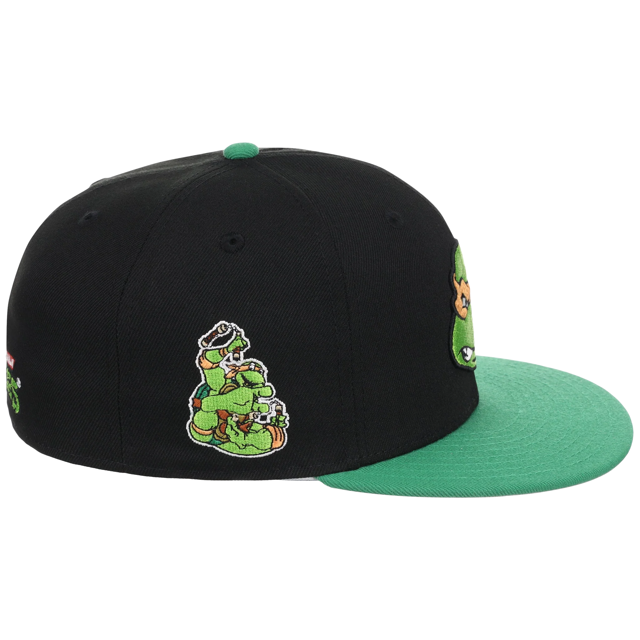 SATURDAY MORNING CARTOONS: TEENAGE MUTANT NINJA TURTLES - Michelangelo Turtles Fitted - Image 3