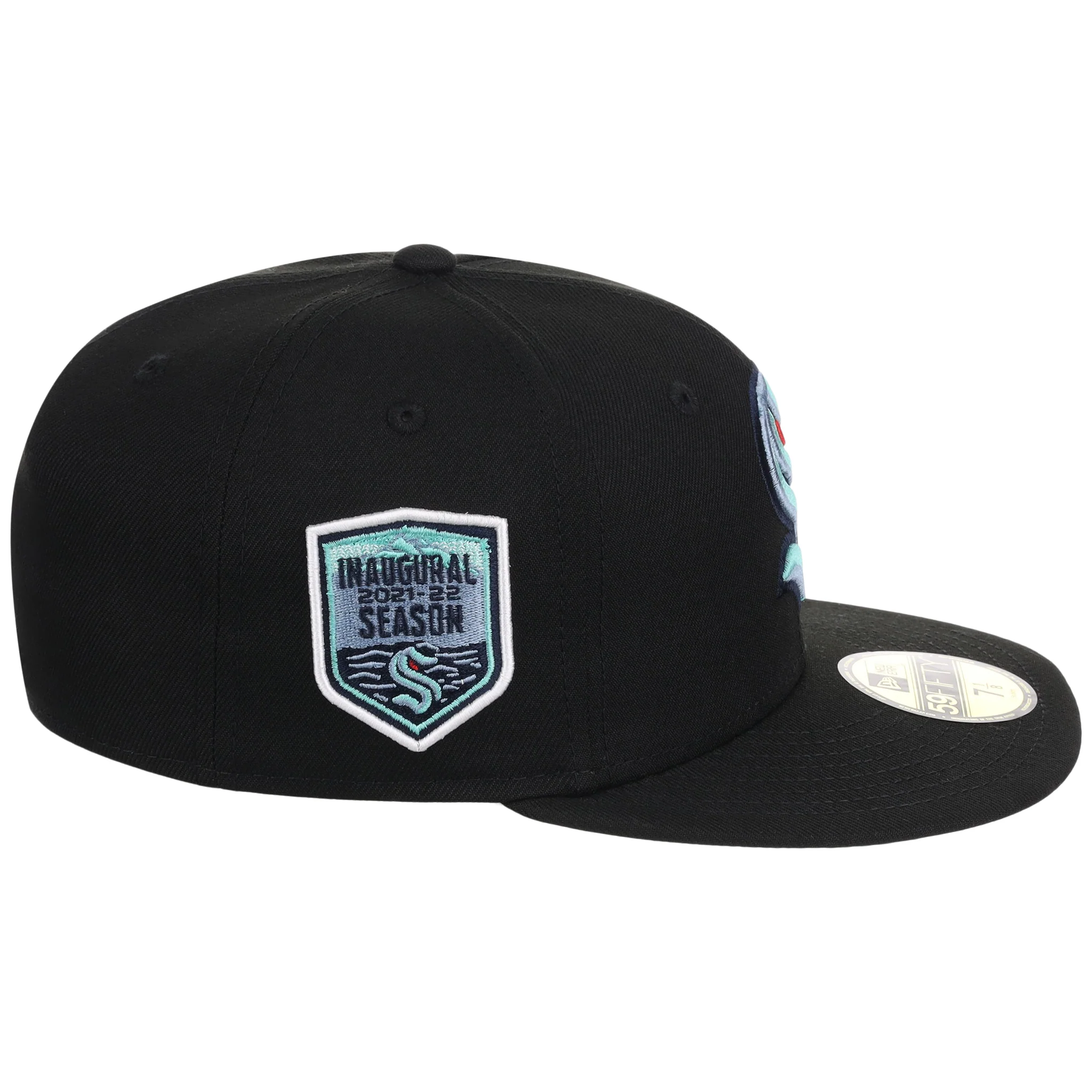 Seattle Kraken NHL Black Dome New Era 59FIFTY - Image 3
