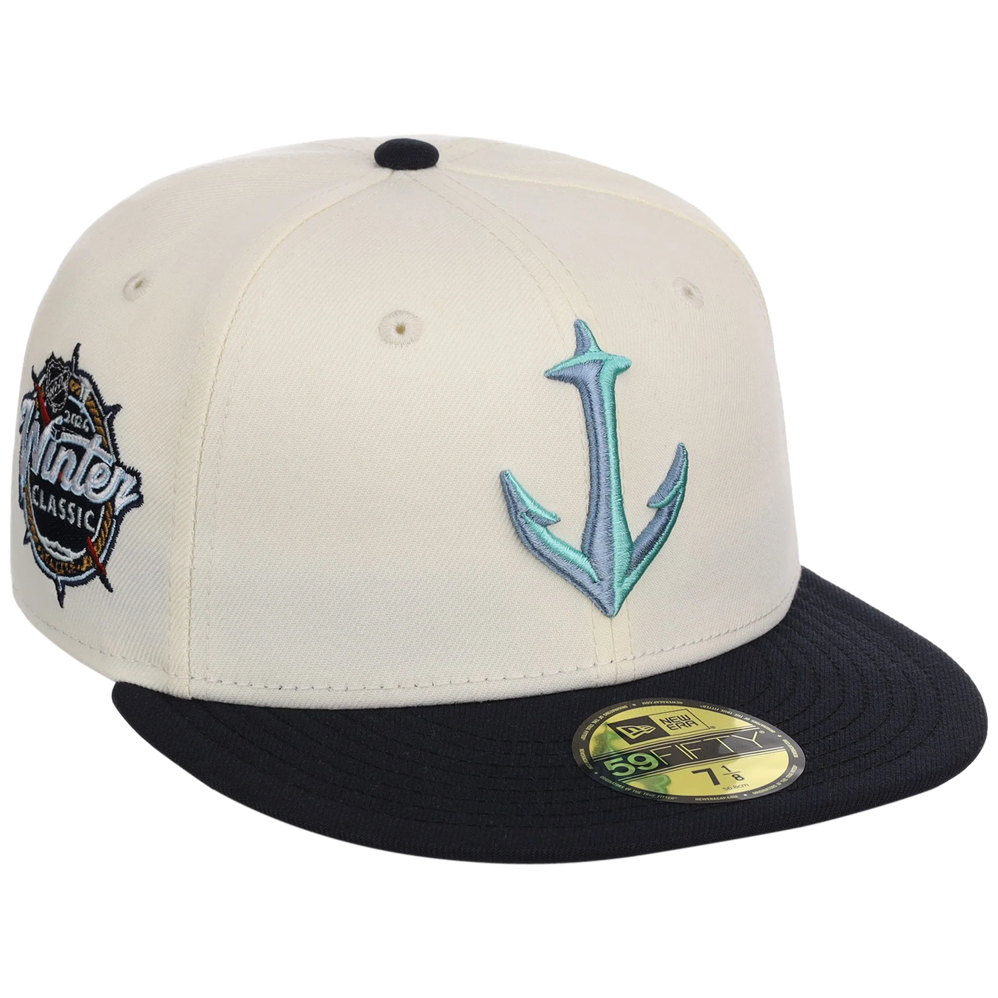SEATTLE KRAKEN NHL CHROME OTC NEW ERA 59FIFTY