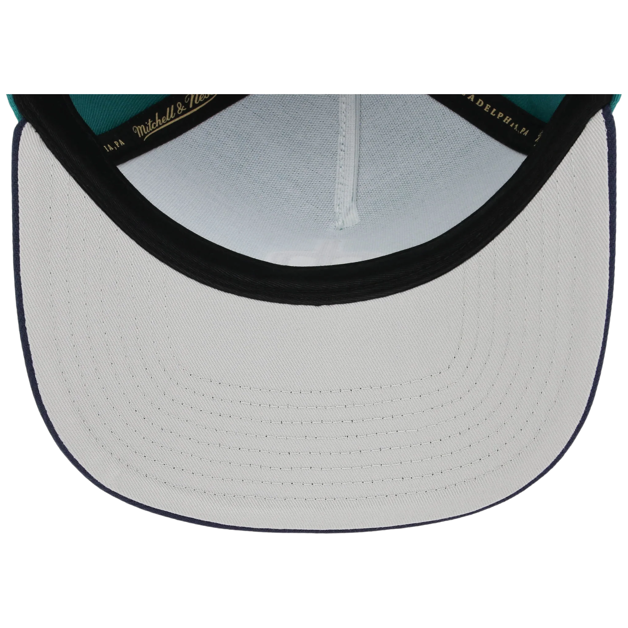 Seattle Mariners Mitchell & Ness MLB 'Era Flip' Heritage Series Pro Pinch - Teal/Navy - Image 2