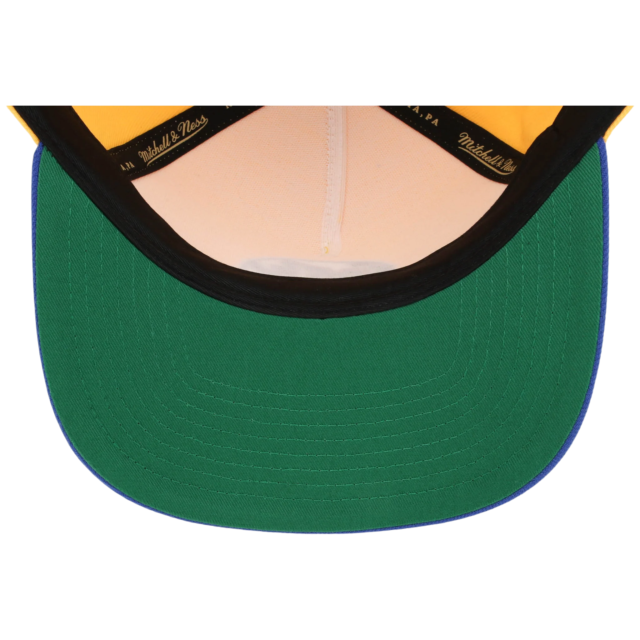Seattle Mariners Mitchell & Ness MLB 'Era Flip' Heritage Series Pro Pinch - Yellow/Royal - Image 2