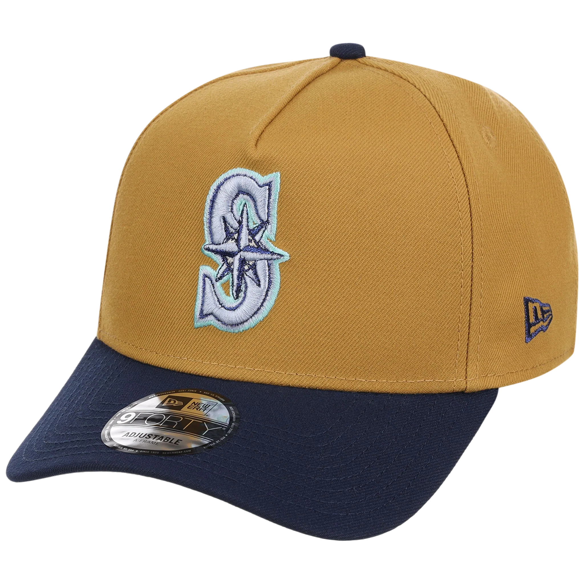 Seattle Mariners MLB Dusted Navy New Era 9FORTY - Image 4