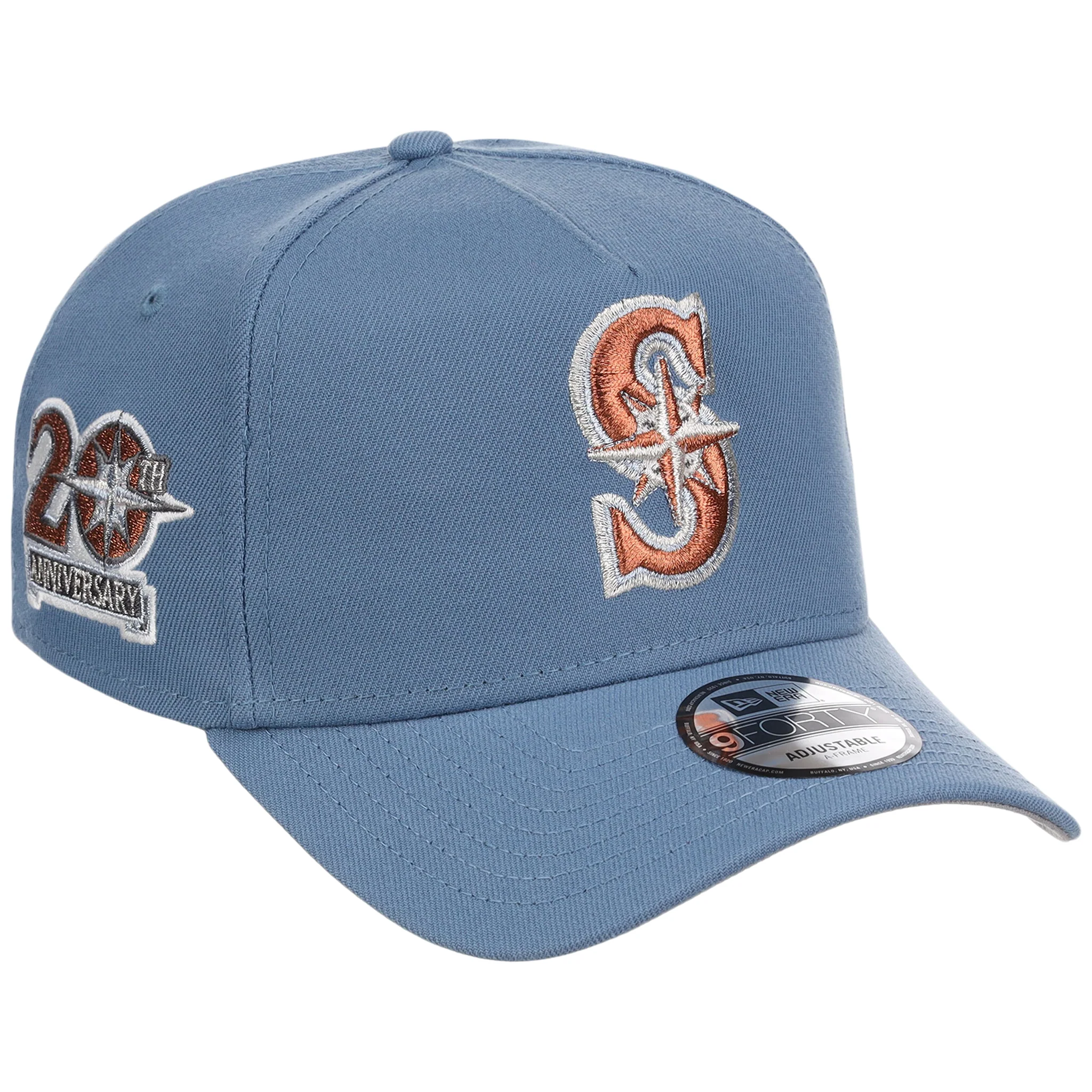 Seattle Mariners MLB Faded Blue New Era 9FORTY
