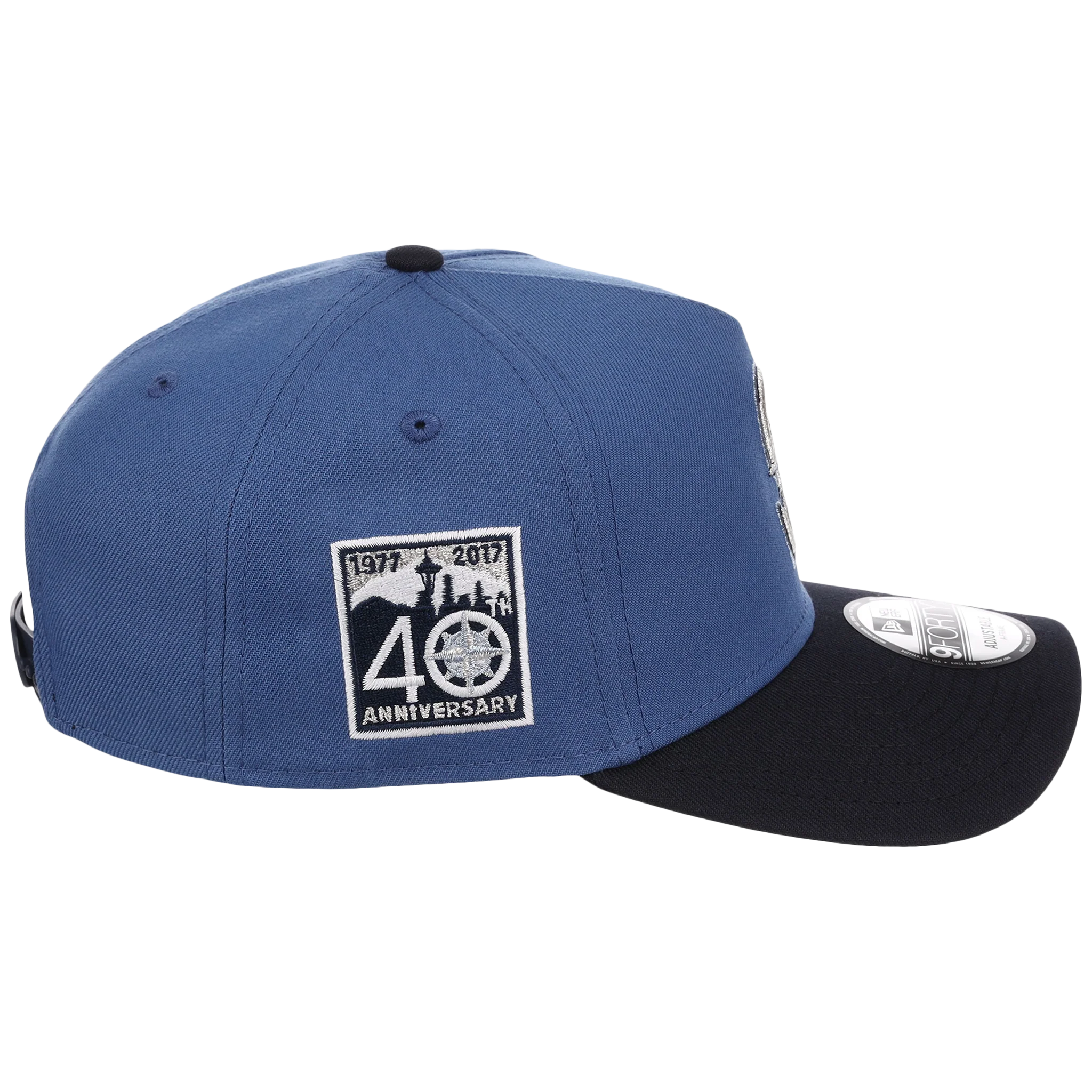 Seattle Mariners MLB Indigo Navy New Era 9FORTY - Image 3