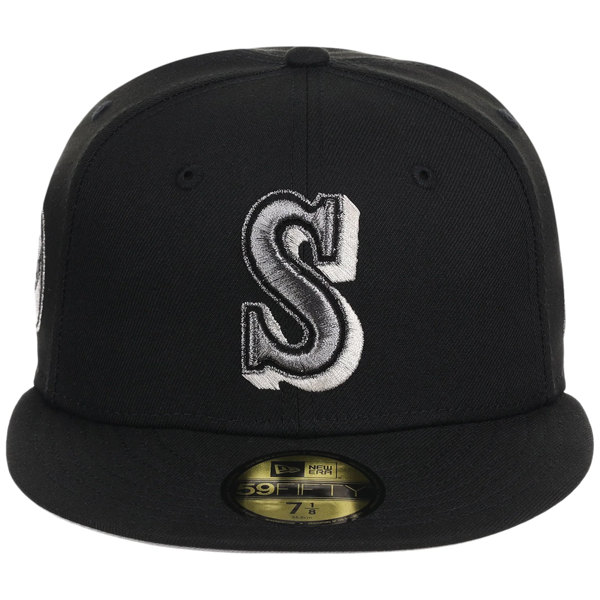 Seattle Mariners MLB Liquid Titanium New Era 59FIFTY - Image 5