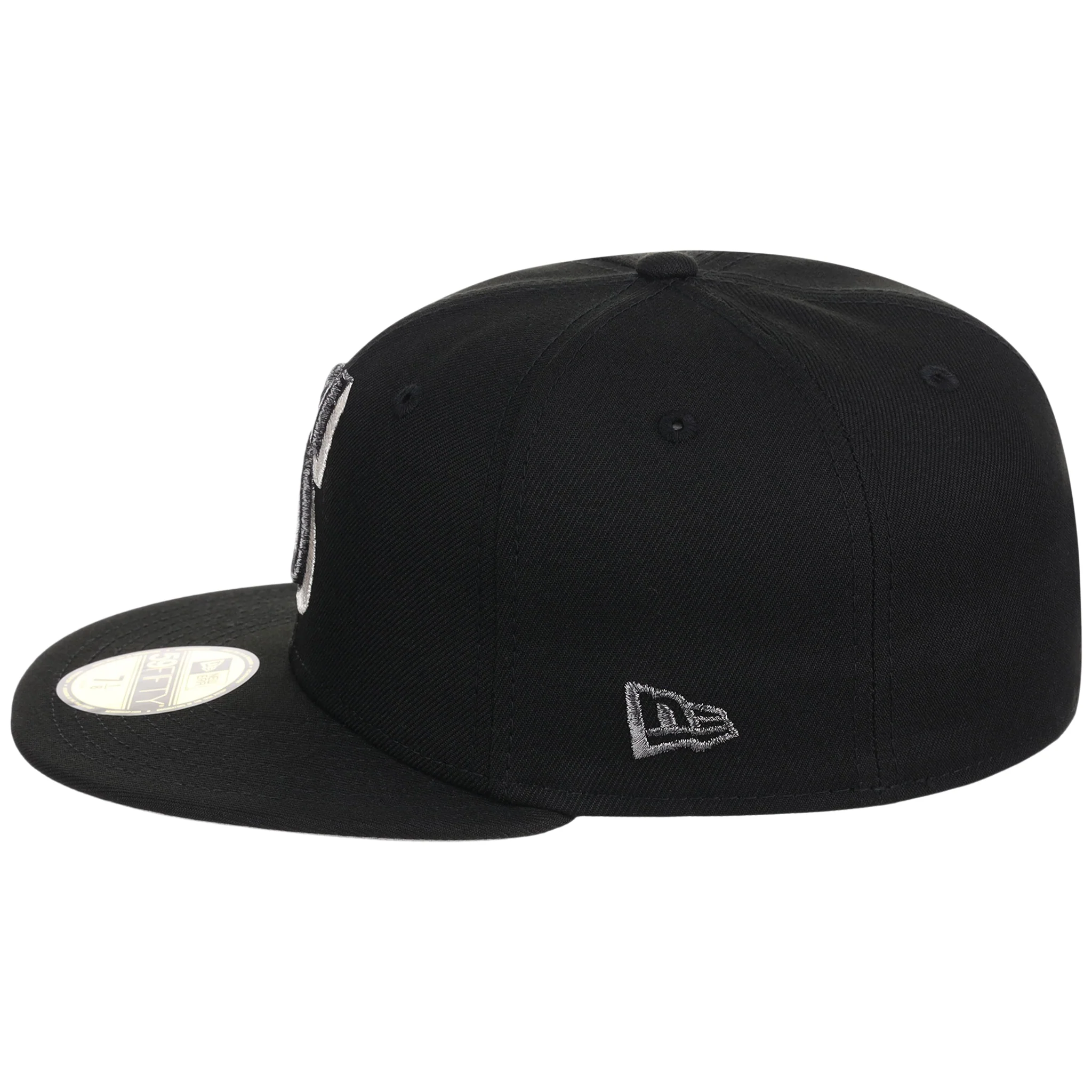 Seattle Mariners MLB Liquid Titanium New Era 59FIFTY - Image 6