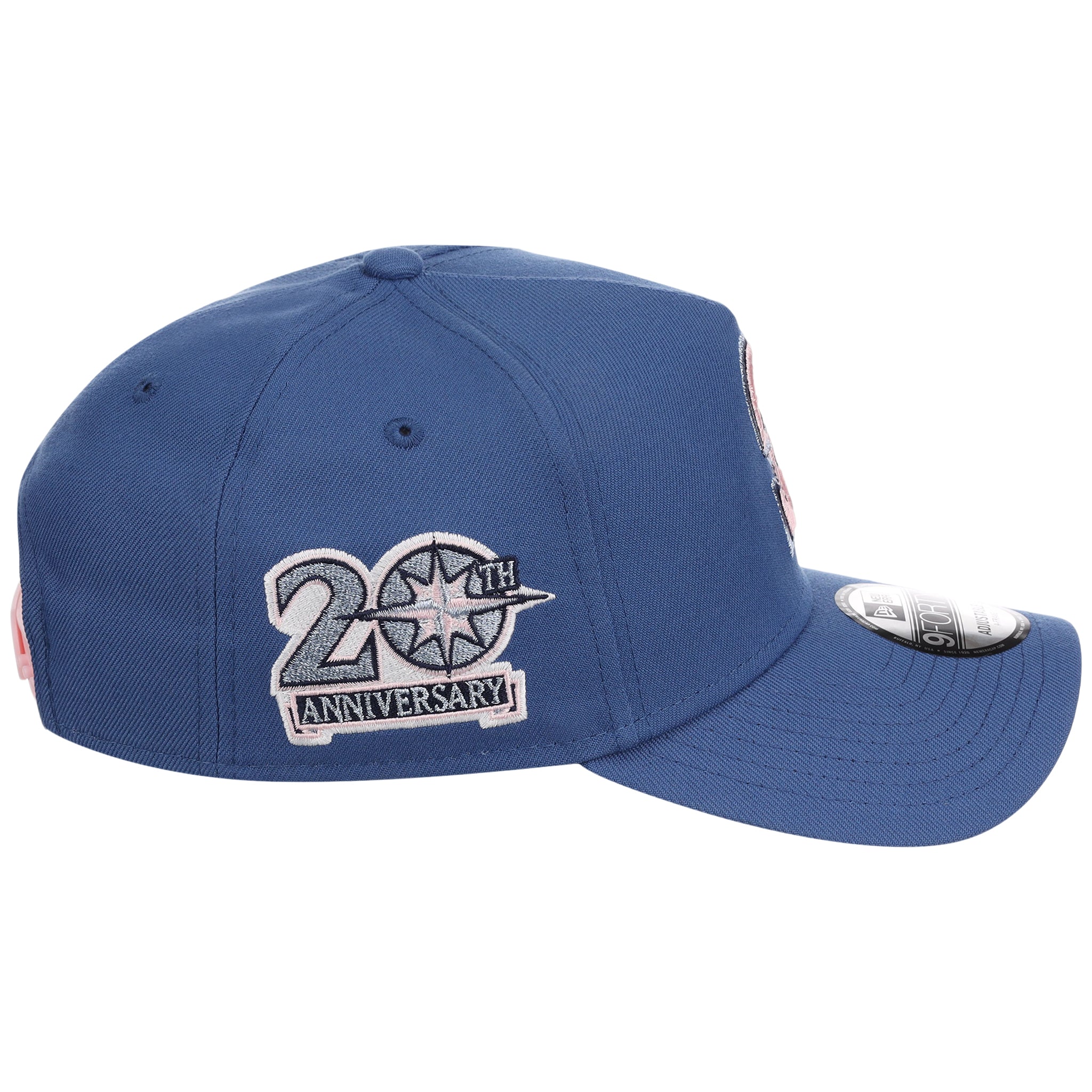 Seattle Mariners MLB Pink Indigo New Era 9FORTY - Image 3