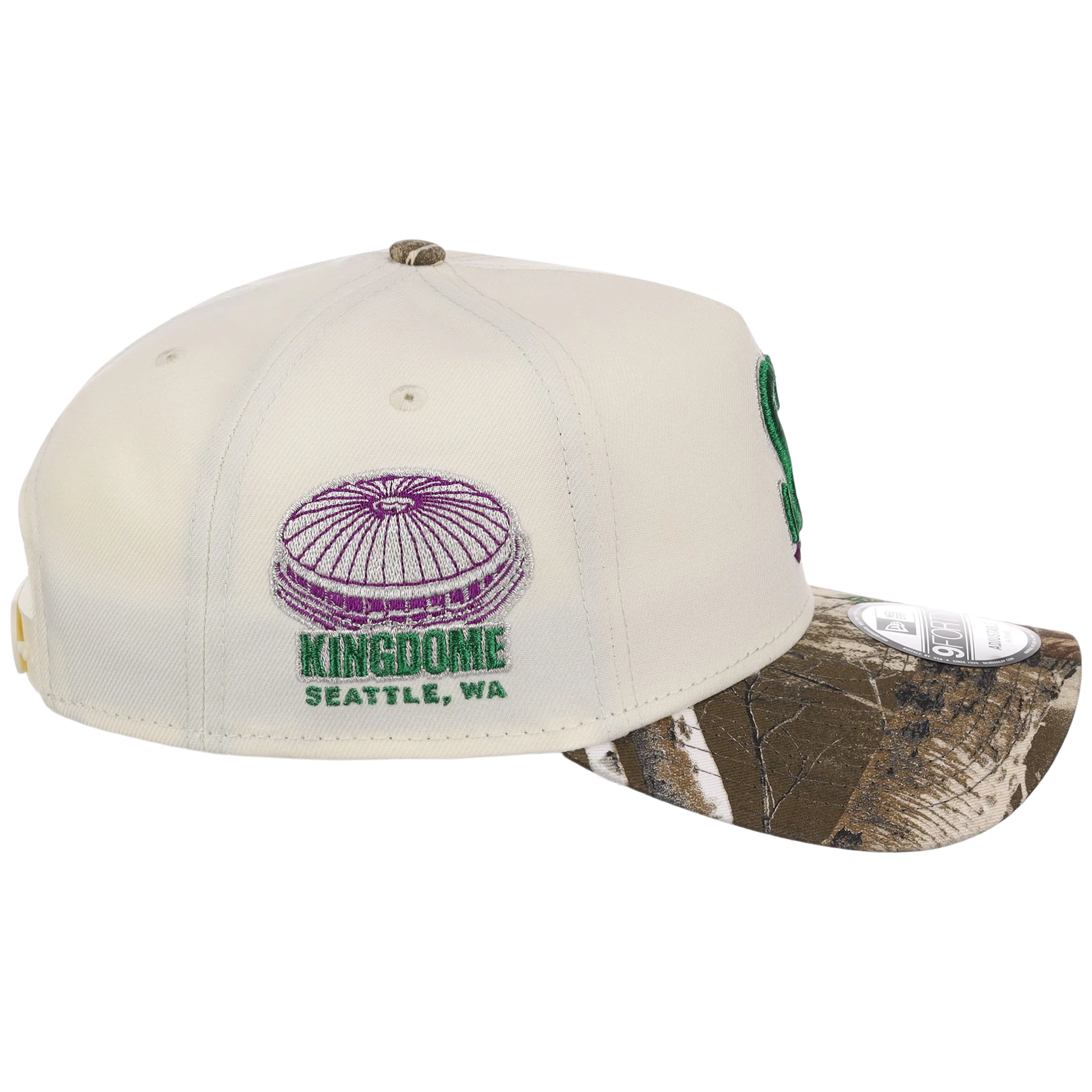 Seattle Mariners MLB Purple Trees New Era 9FORTY - Image 3