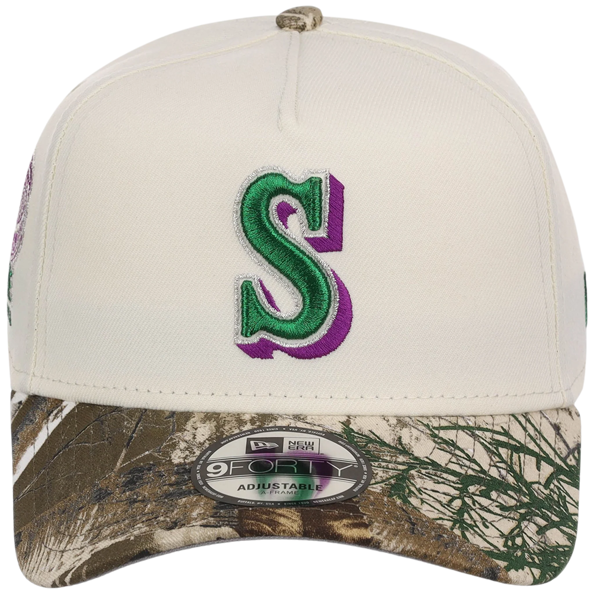 Seattle Mariners MLB Purple Trees New Era 9FORTY - Image 5