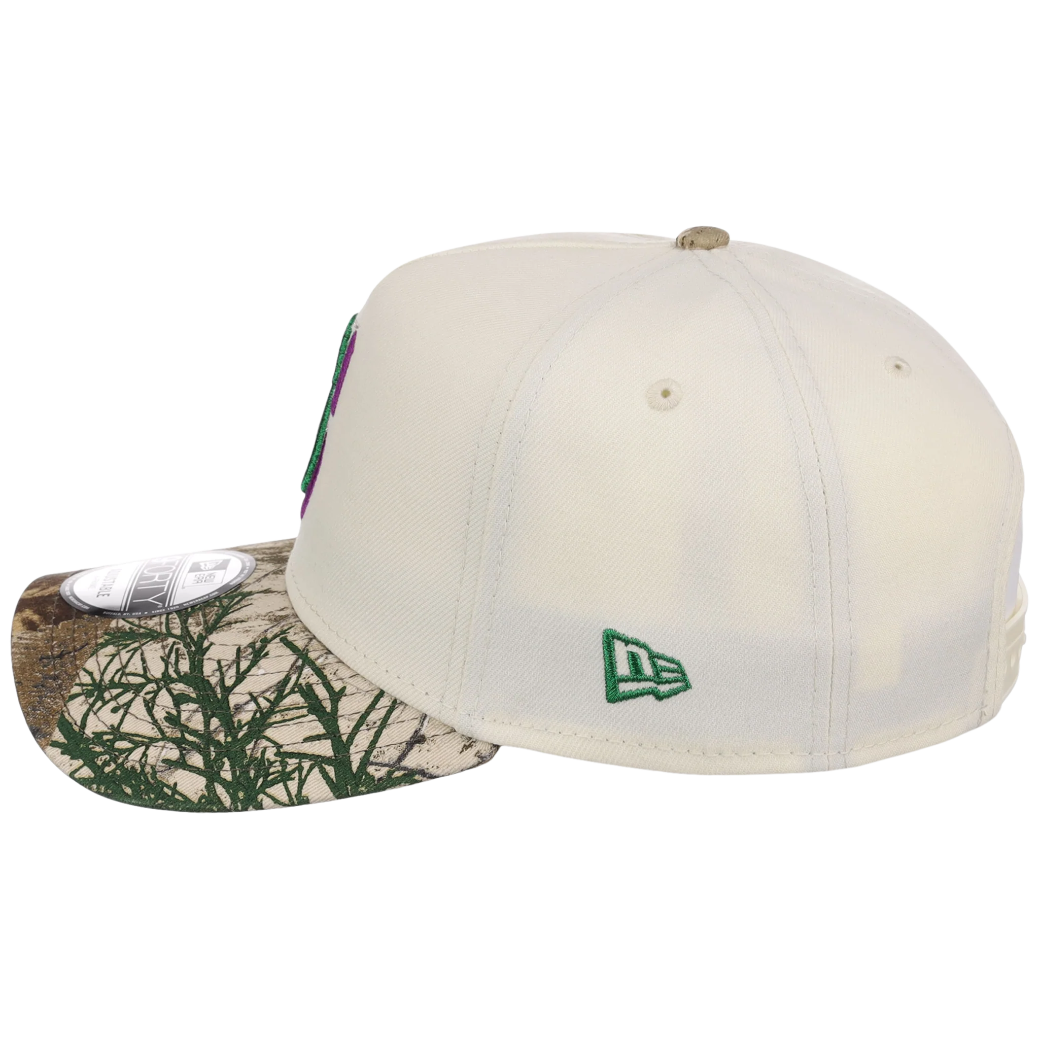Seattle Mariners MLB Purple Trees New Era 9FORTY - Image 6
