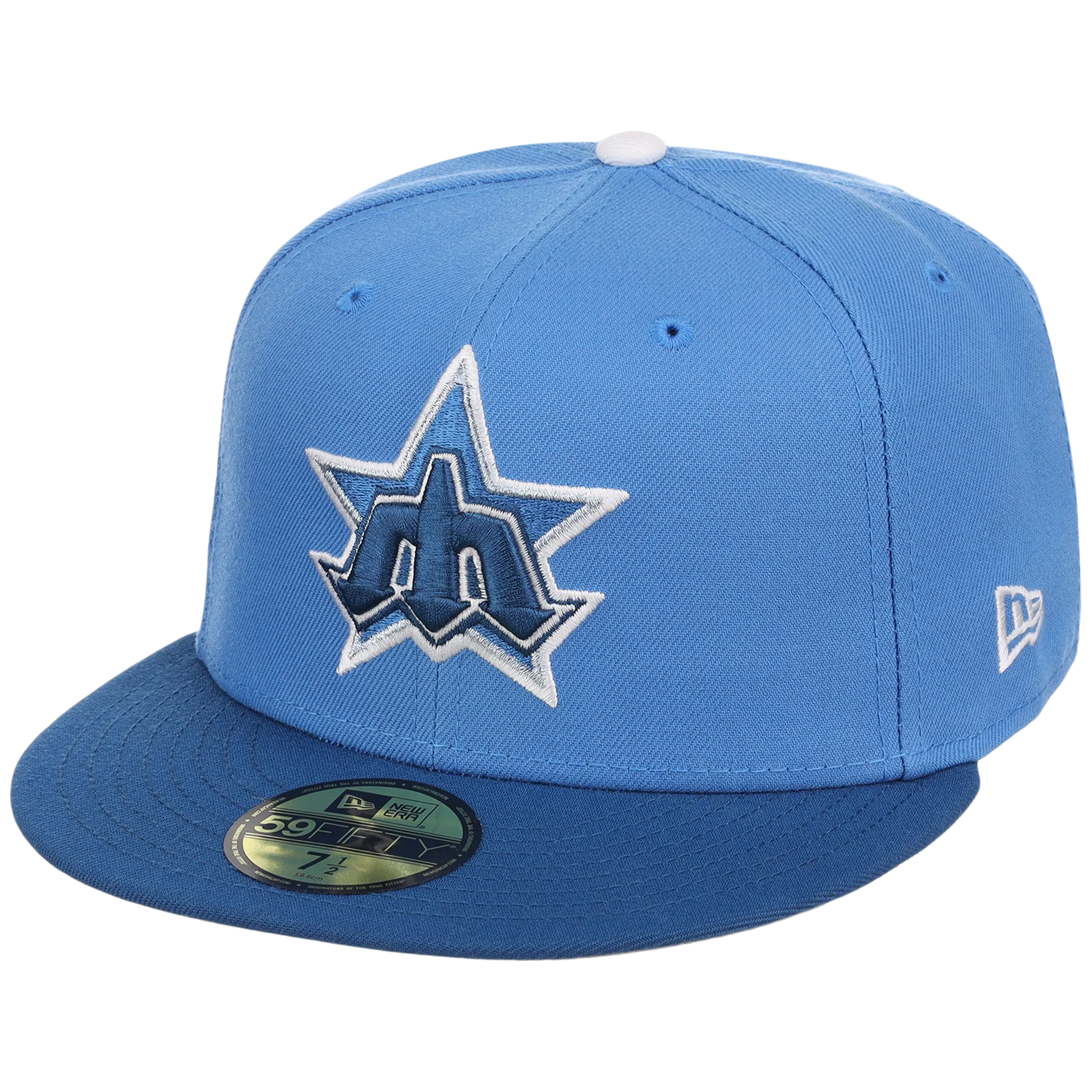 Seattle Mariners The Core Four & More New Era 59FIFTY - Air Force Blue - Image 4