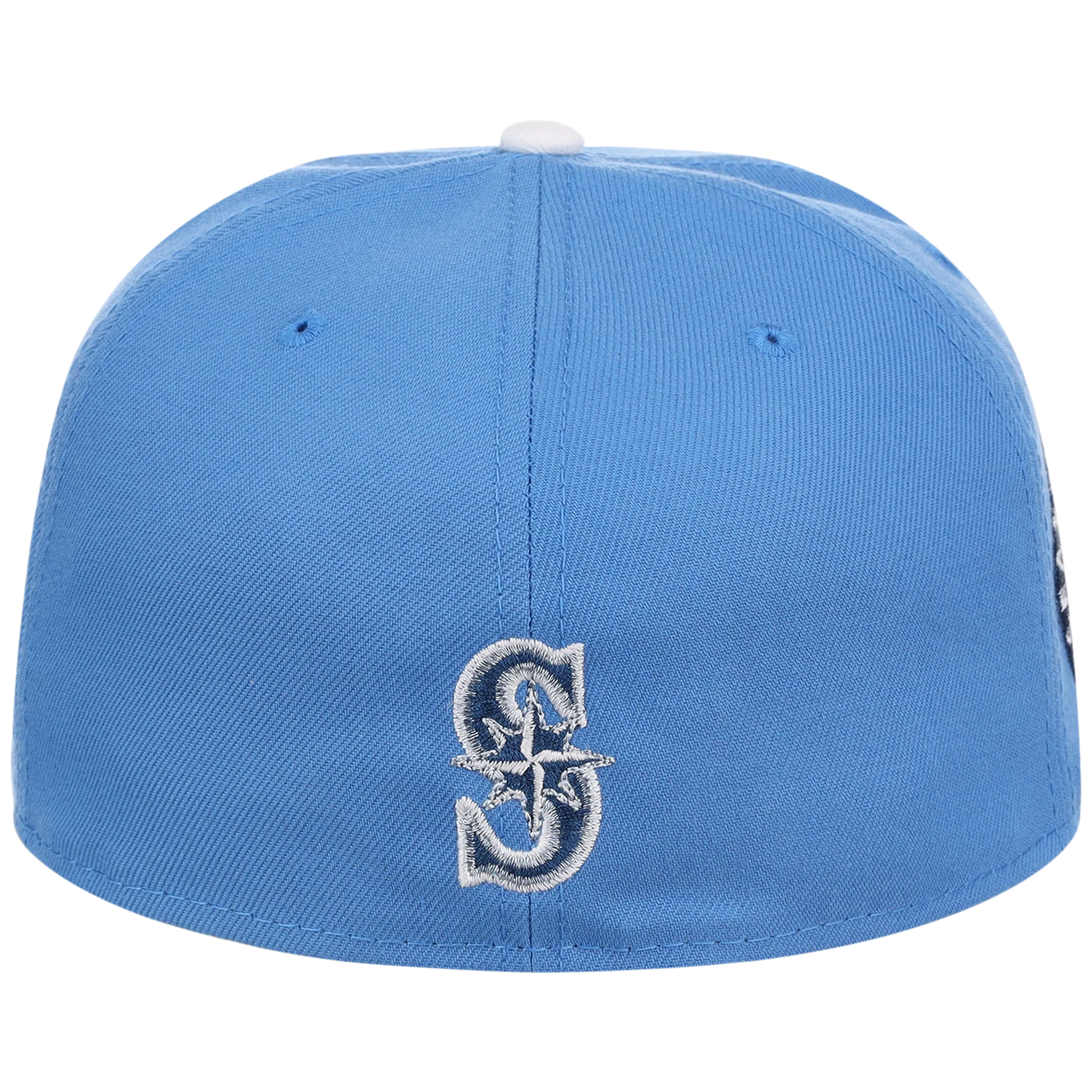 Seattle Mariners The Core Four & More New Era 59FIFTY - Air Force Blue 'S' - Image 7