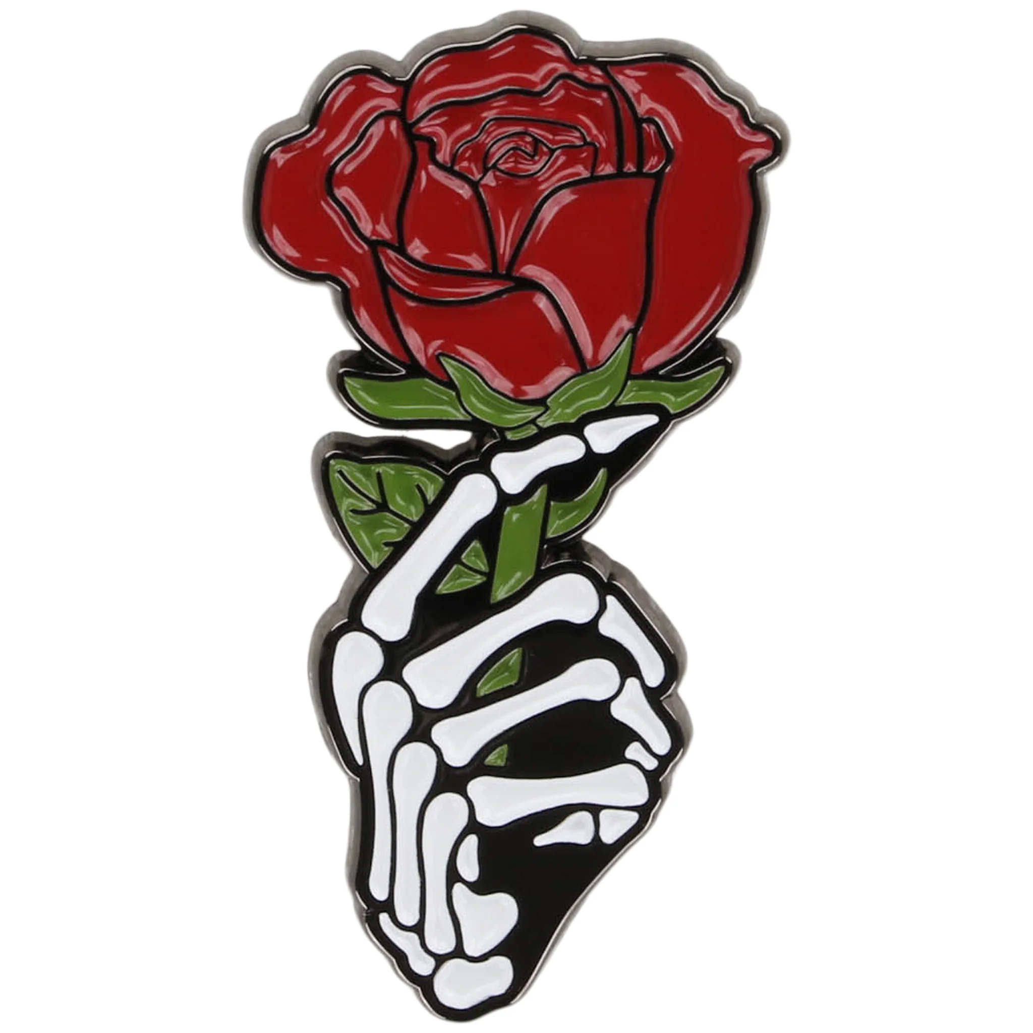 Skeleton Rose Pin - Image 4