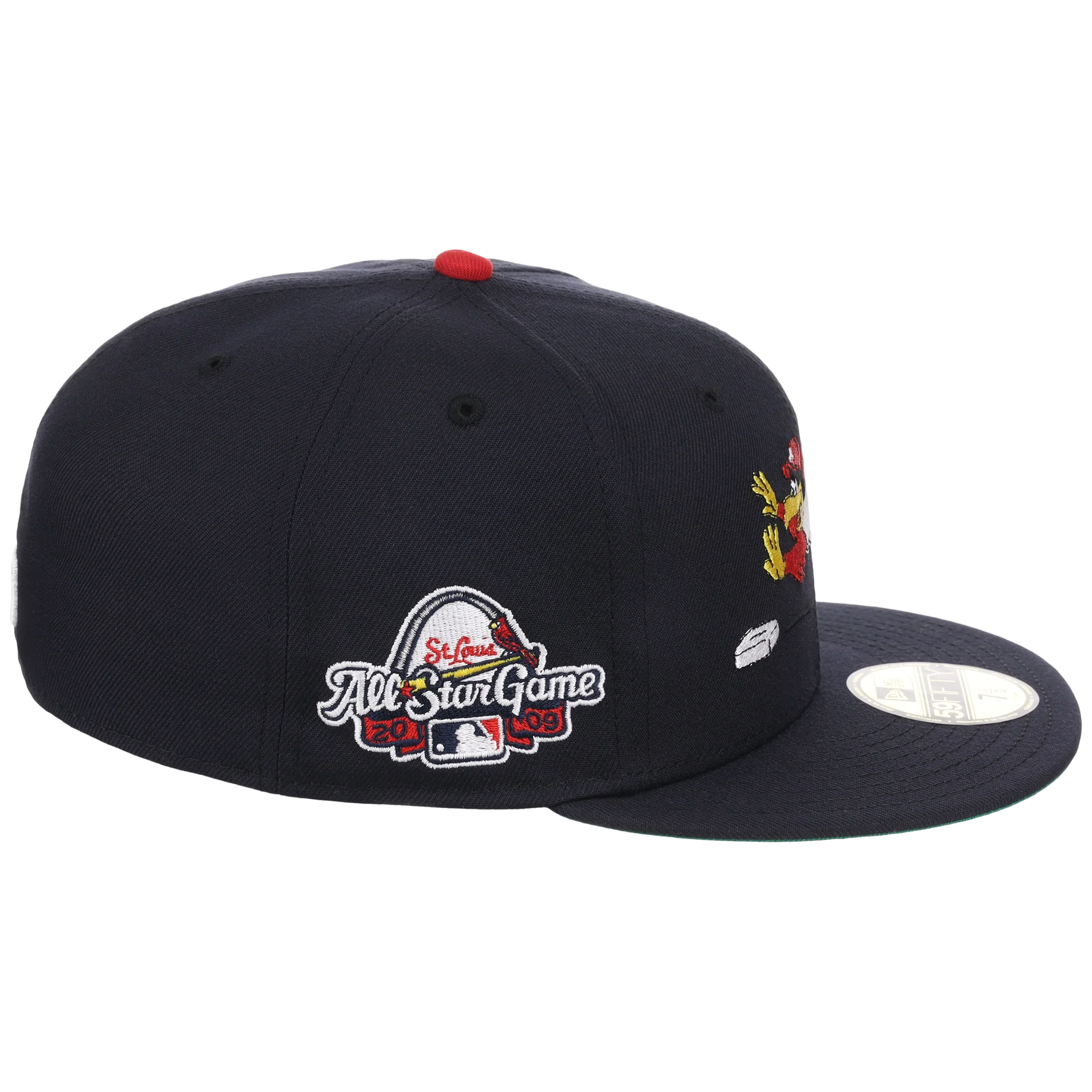 St. Louis Cardinals - St. Louis Crown the City 2.0 'The Lou' New Era 59FIFTY (Navy/Navy) - Image 3