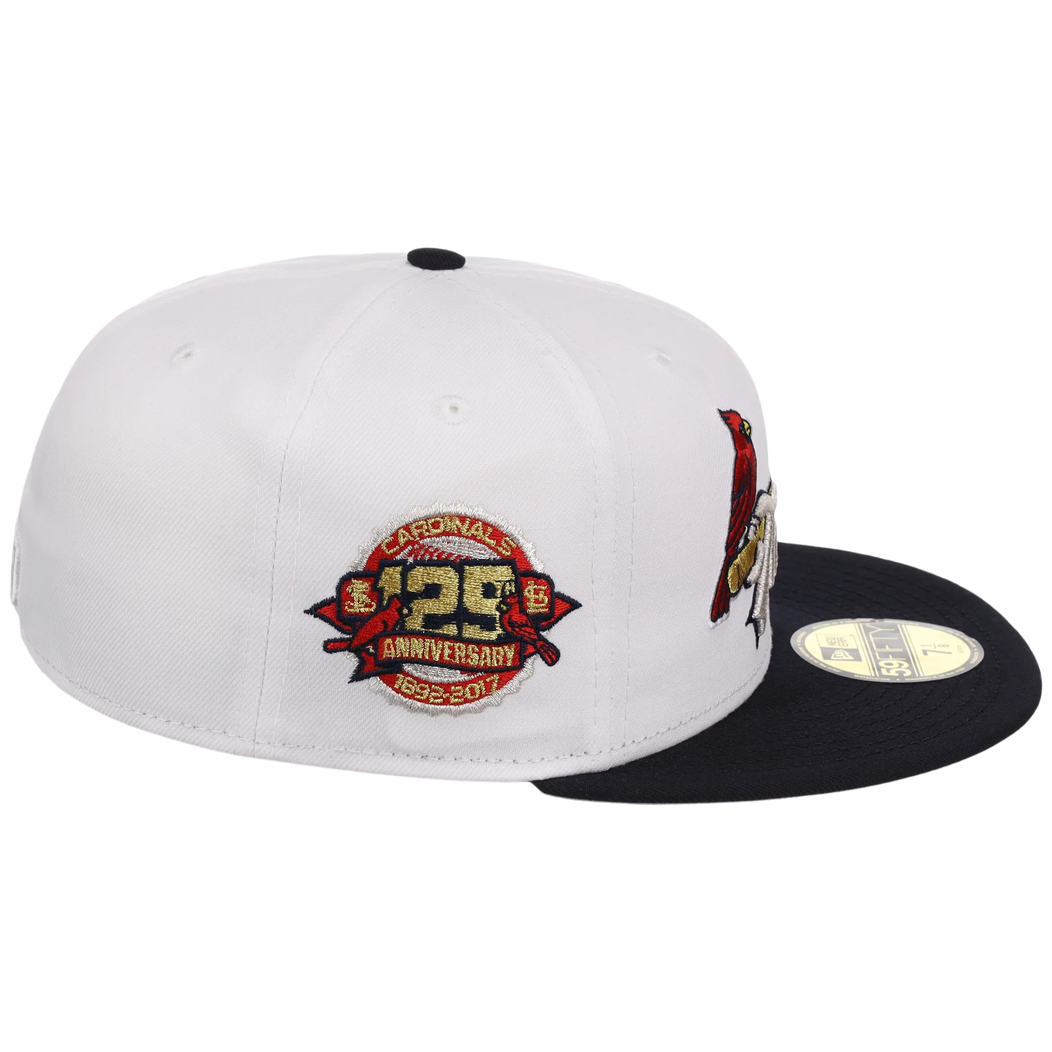 St. Louis Cardinals - St. Louis Crown the City 2.0 'The Lou' New Era 59FIFTY (White/Navy) - Image 3
