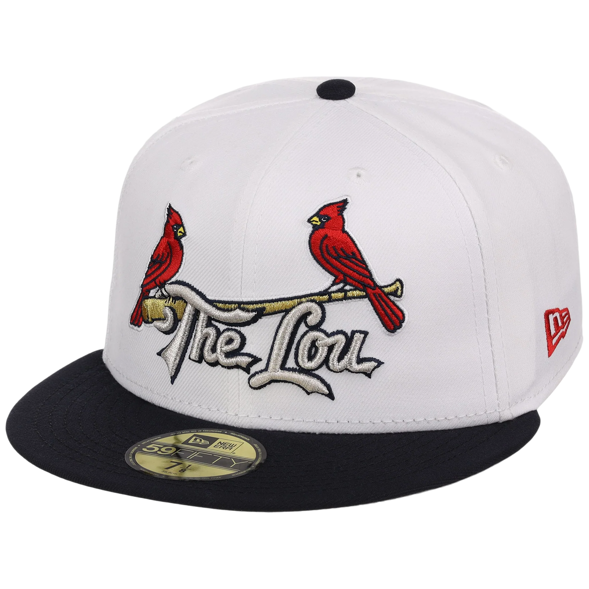 St. Louis Cardinals - St. Louis Crown the City 2.0 'The Lou' New Era 59FIFTY (White/Navy) - Image 4